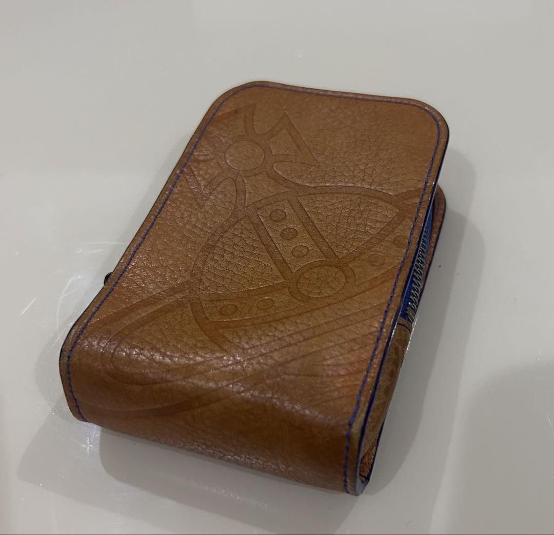 Vivienne Westwood Orb Embossed Leather Cigarette Case Size ONE SIZE - 1 Thumbnail