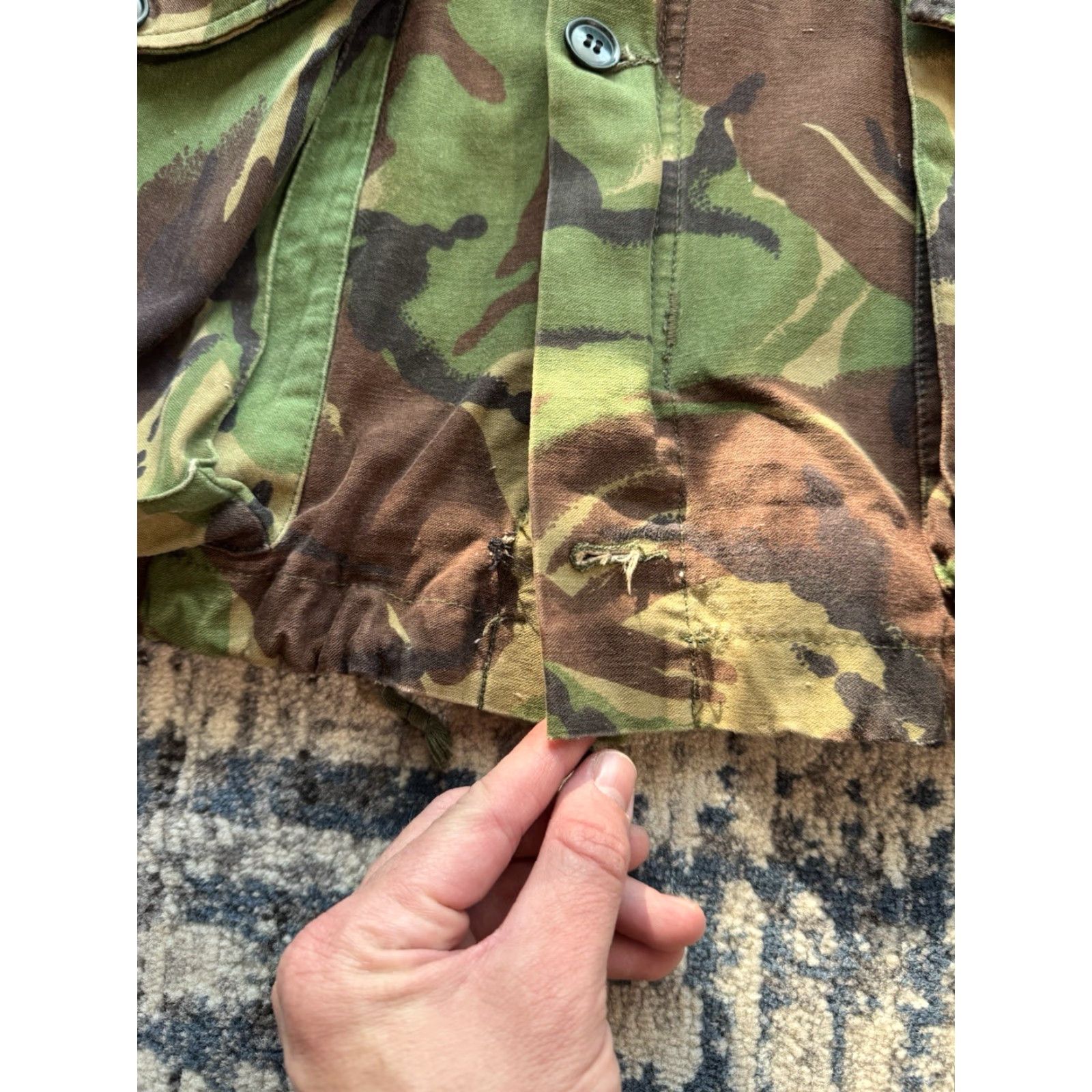 Vintage VINTAGE PLIC Group British Army Combat Jacket Jacket L Size US L / EU 52-54 / 3 - 2 Thumbnail