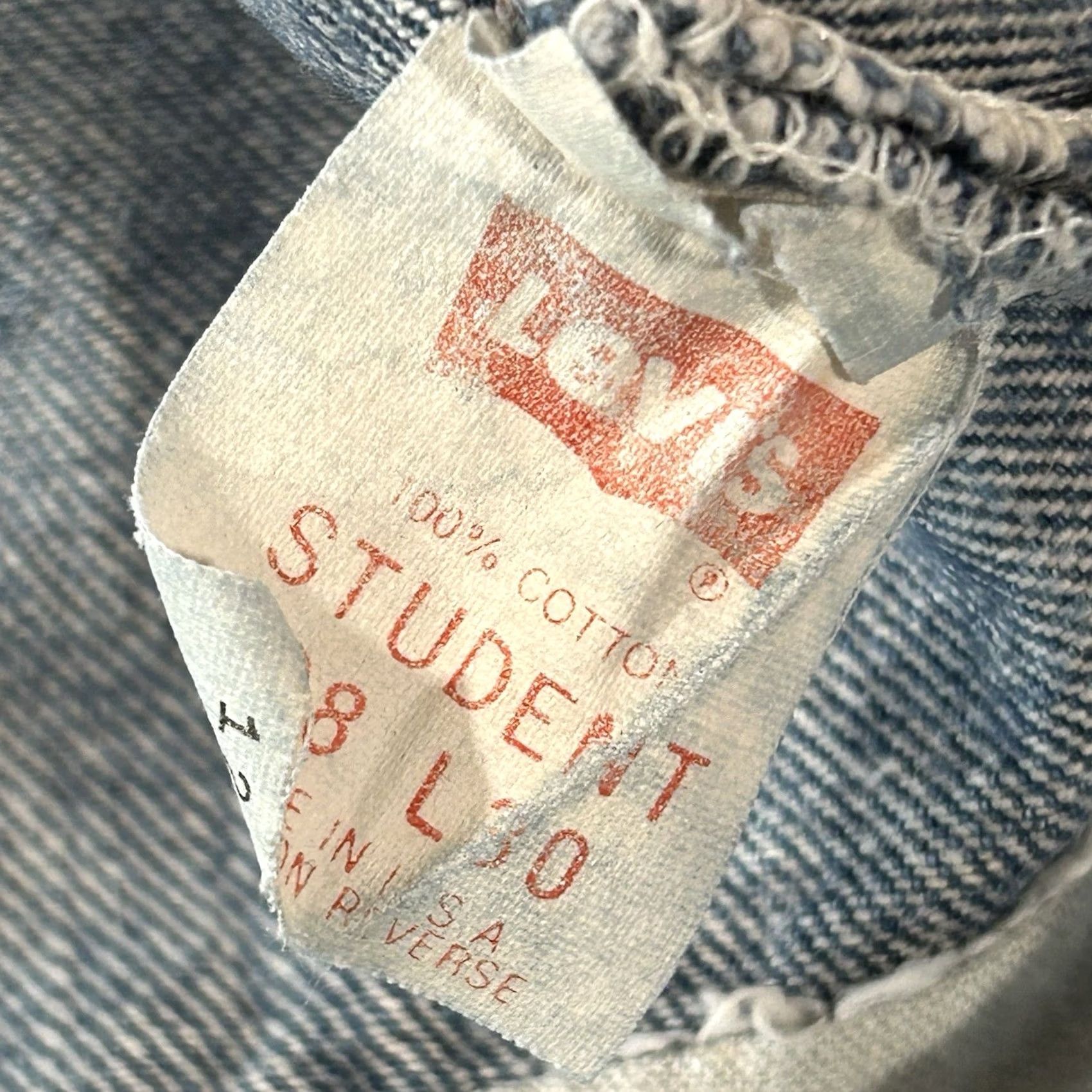 Levi's Levi’S Vintage 701 Cutoff Shorts - 2.5" Denim - 1980-1989 US Mens Size 26" / US 2 / IT 38 - 5 Thumbnail