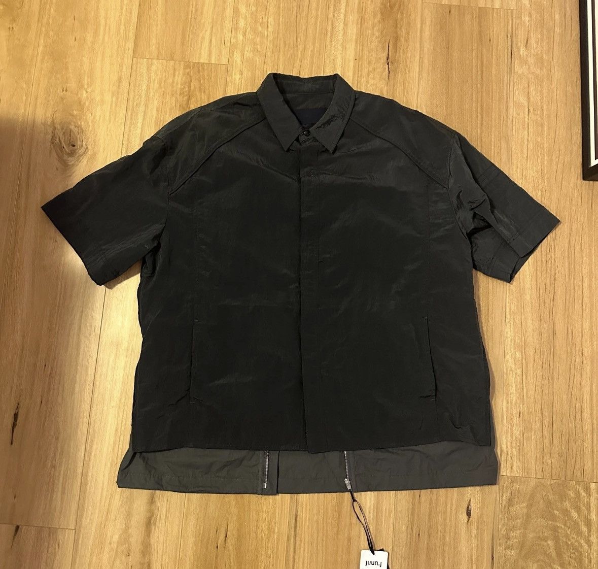 Juun.J Junn.J Double Layer Nylon Shirt Size US M / EU 48-50 / 2 - 1 Thumbnail