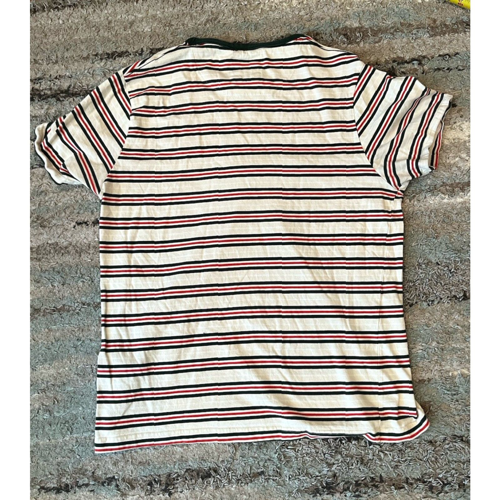 Denime DENIM & FLOWER Ricky Singh Striped Tiger T Shirt | Men's Large L Multicolor Flower Pattern Size US L / EU 52-54 / 3 - 2 Thumbnail