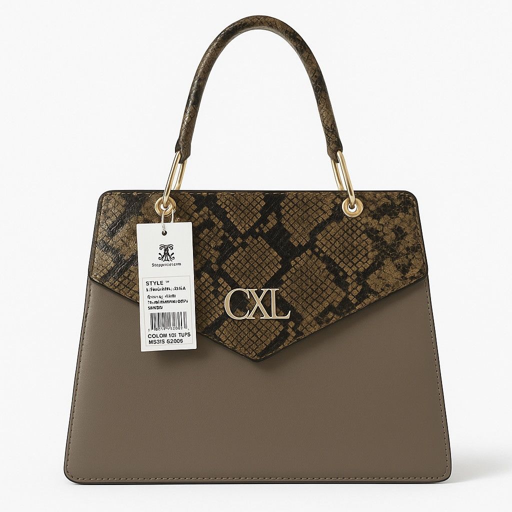 Christian Lacroix CXL by Christian Lacroix Sable Prism Python Satchel -- NWT Size ONE SIZE - 3 Thumbnail