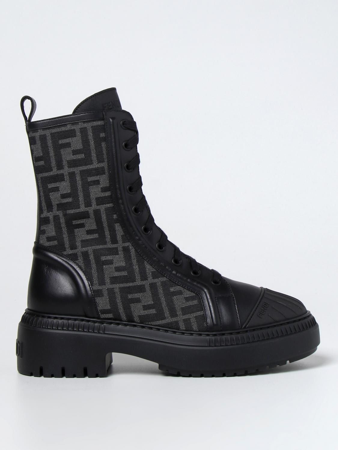 o1s1wg110226 Domino Boots in Black/Gray