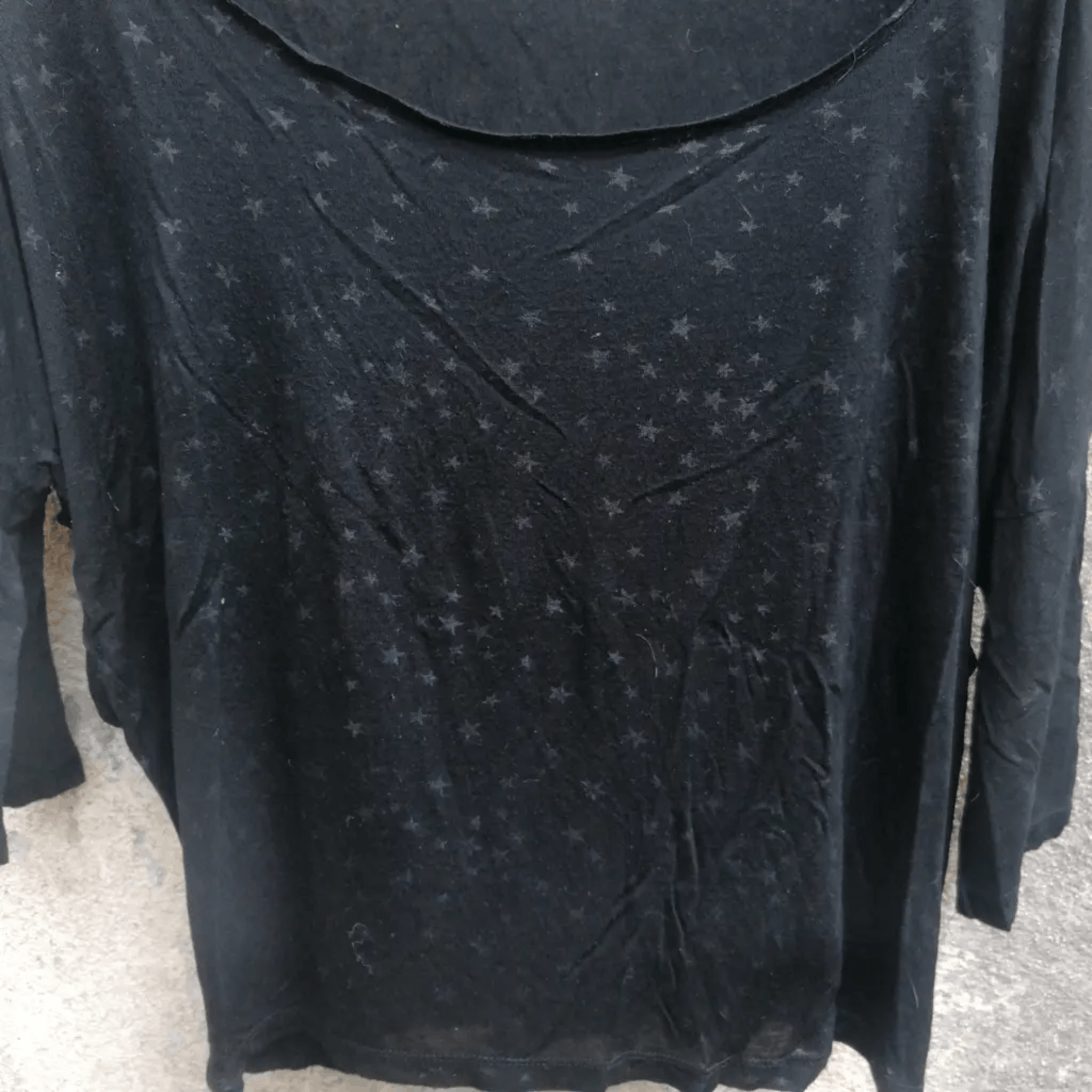 Other Kookai Black Viscose Top - Oversized Fit - Size 2 - Used Size XS / US 0-2 / IT 36-38 - 2 Thumbnail