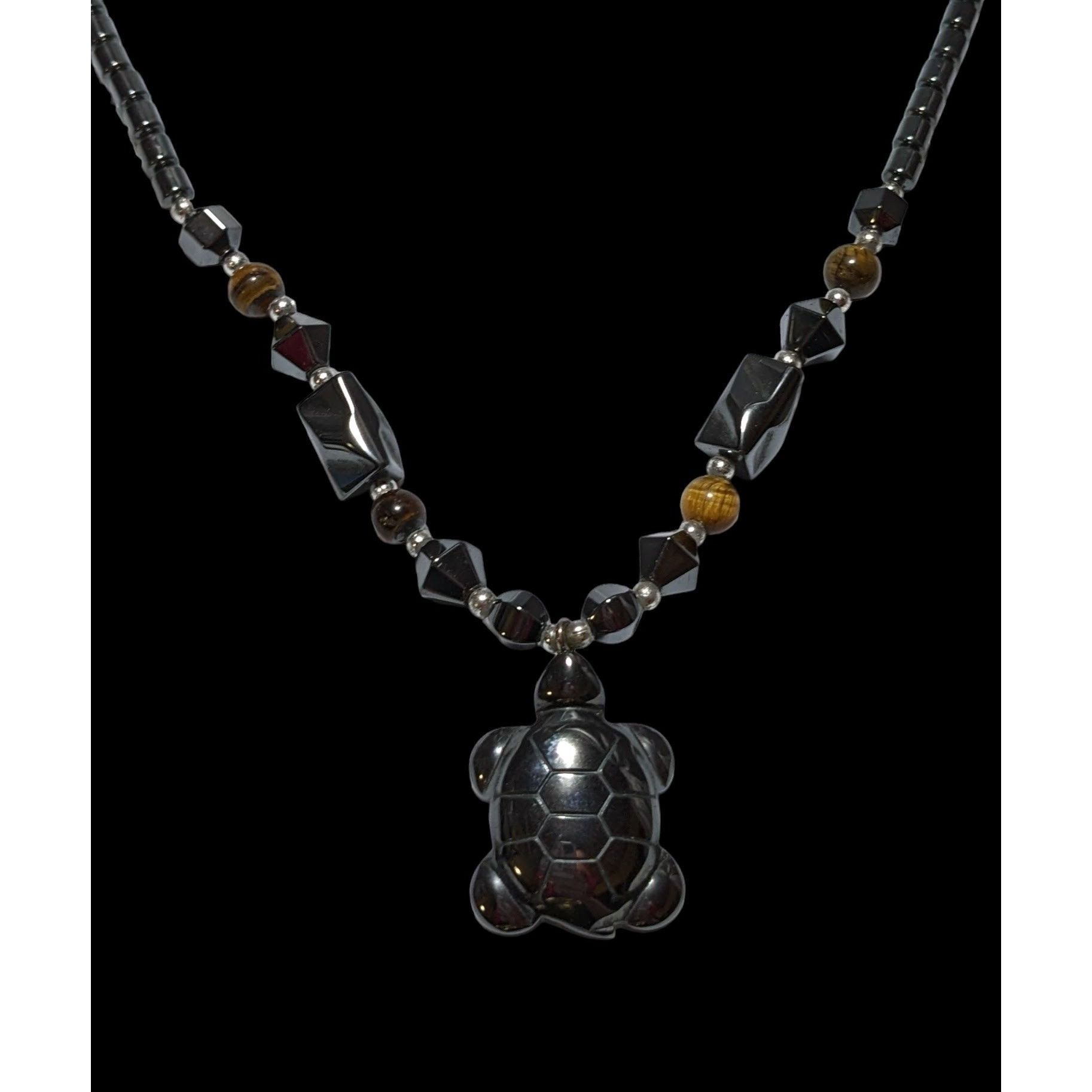 Other Hematite Turtle Necklace Size ONE SIZE - 2 Thumbnail