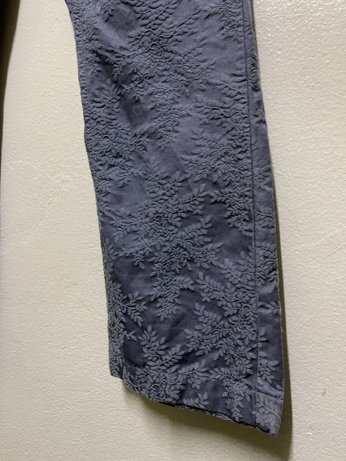 Ann Demeulemeester Ann Demeulemeester Embroidery Floral Pattern Pants Size US 30 / EU 46 - 7 Thumbnail