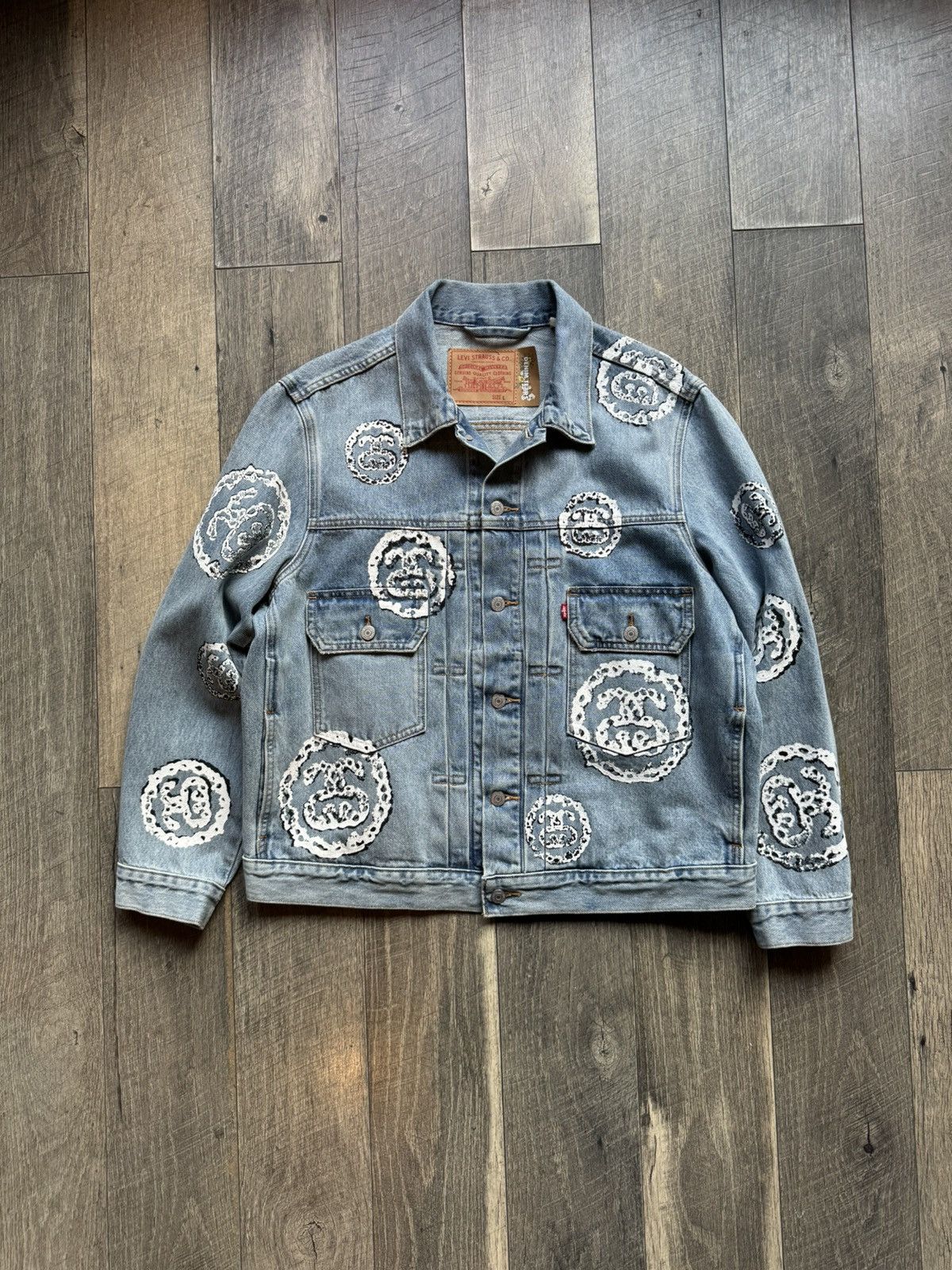 22AW DESCENDANT TEAR DENIM JACKET Men's DENIM TEARS Denim Jackets