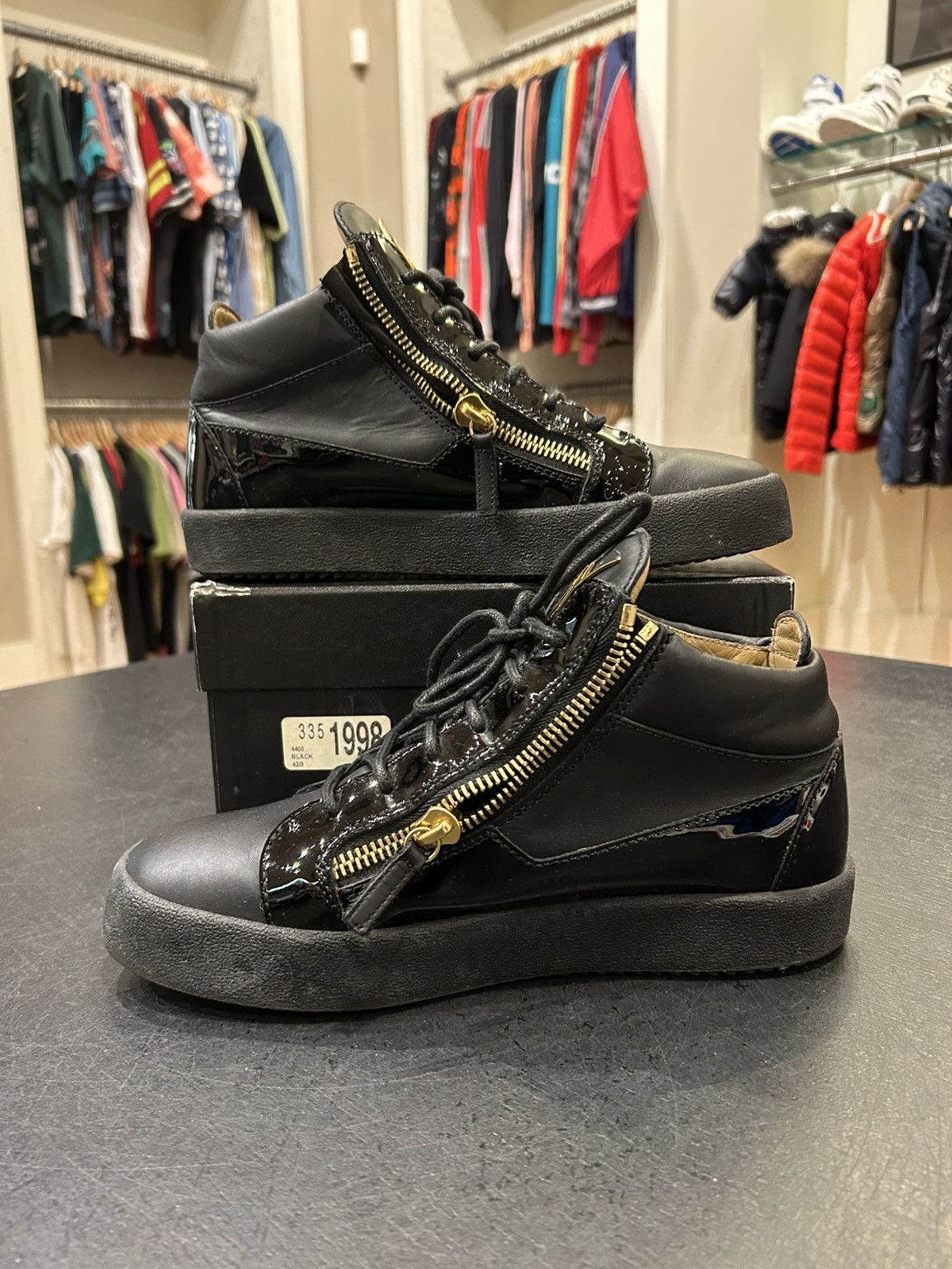 Giuseppe Zanotti Giuseppe Zanotti High Top Sneakers Size US 9 / EU 42 - 2 Thumbnail