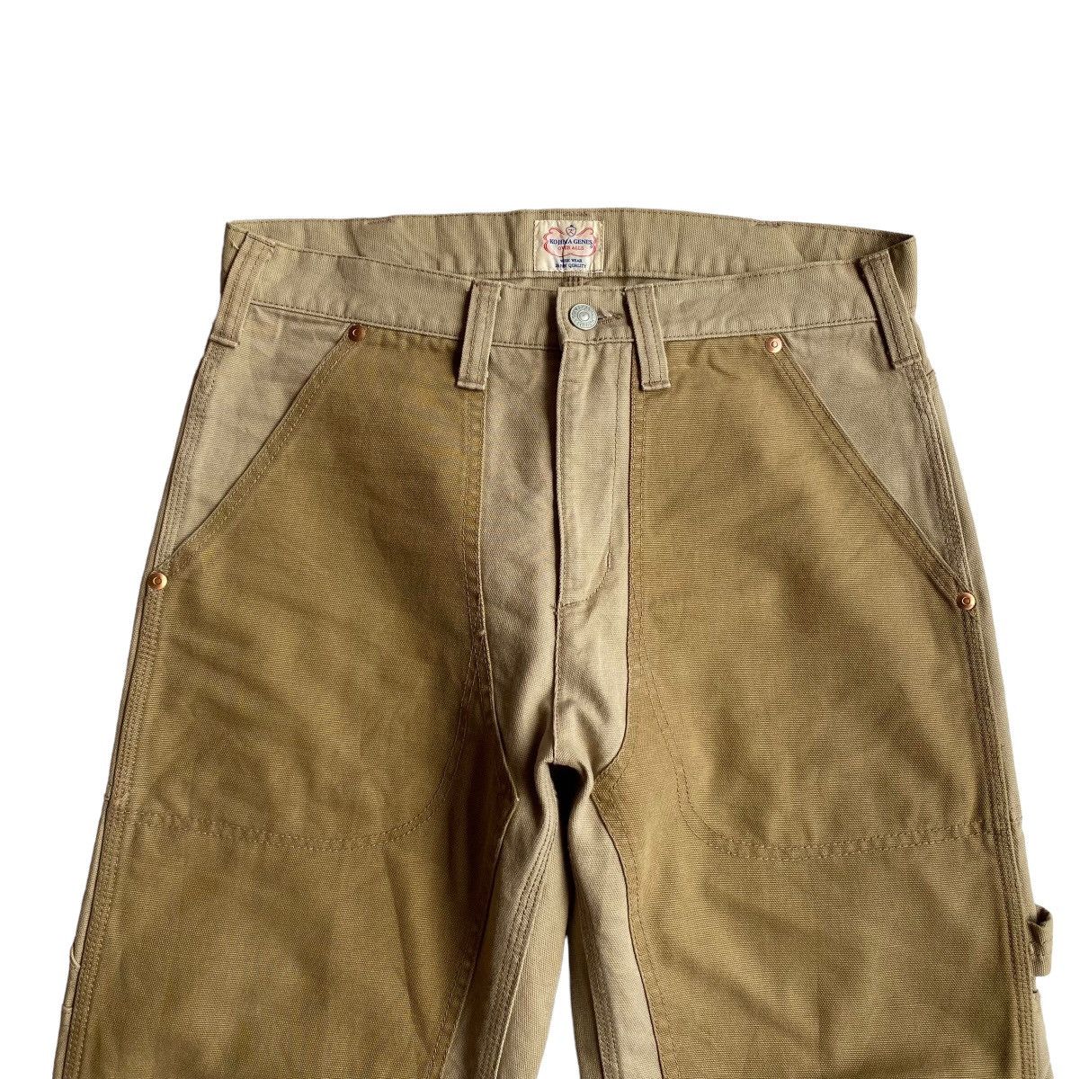 Freewheelers Kojima Genes Over Alls Double Knee Work Pants Size US 32 / EU 48 - 7 Thumbnail