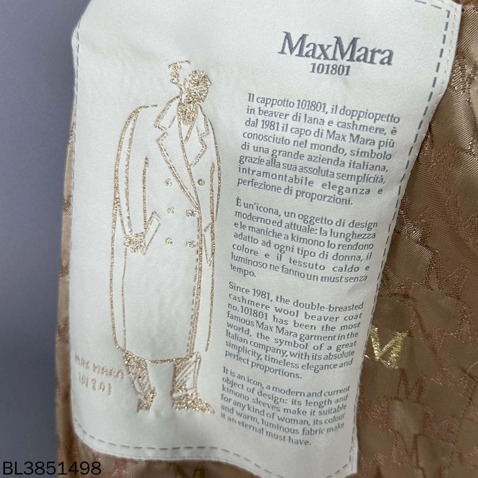 Max Mara MaxMara 101801 Classic Coat Women's 34 Size XS / US 0-2 / IT 36-38 - 7 Thumbnail