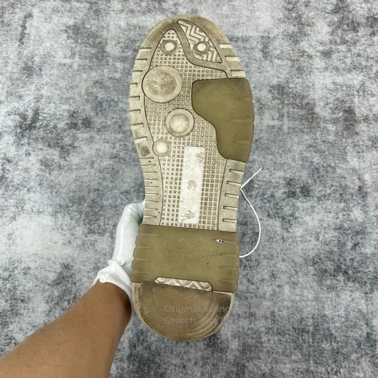 Off-White off-white out of office color-block sneakers. Size US 10 / EU 43 - 7 Thumbnail