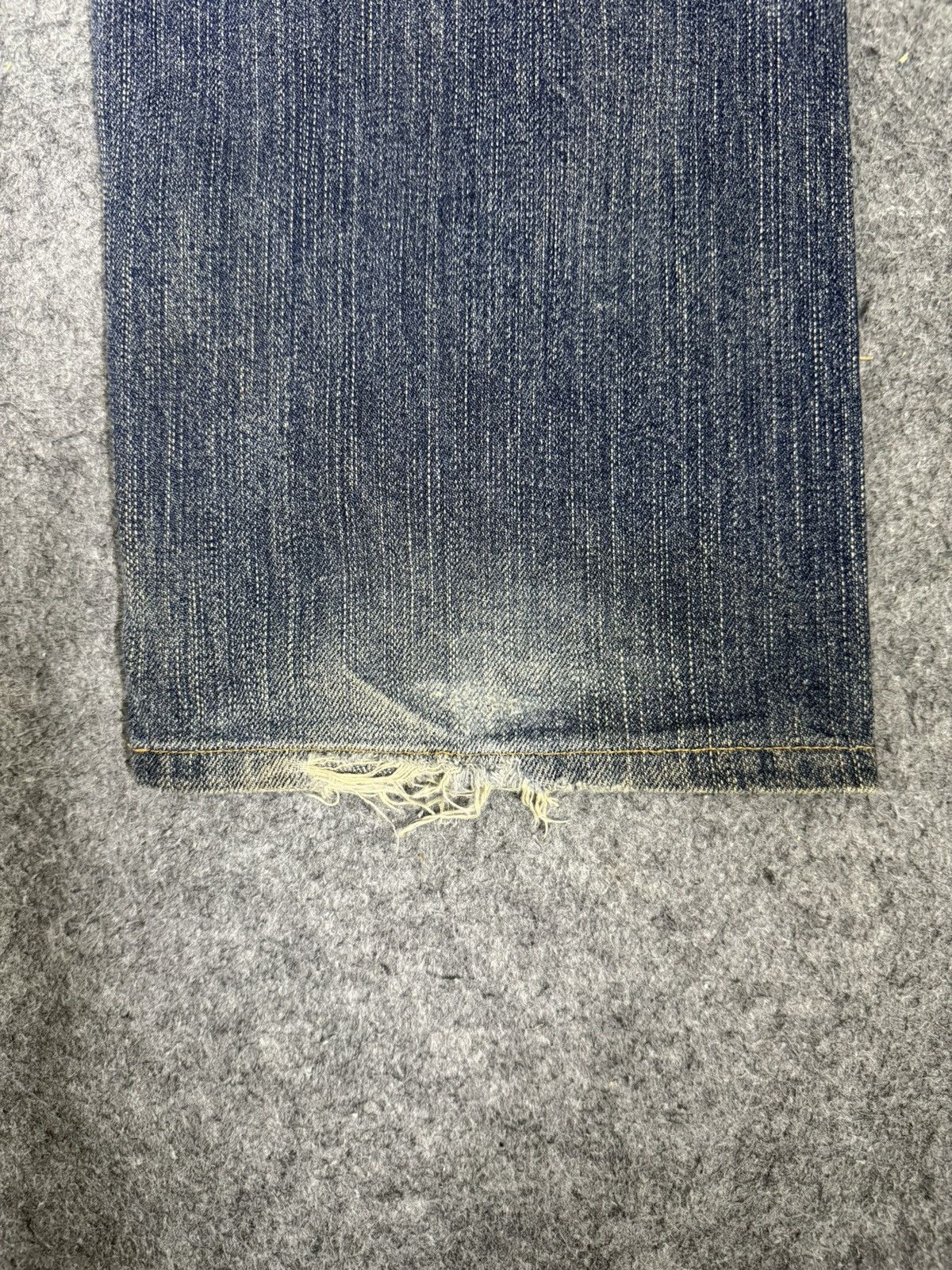 Kapital A14 EDWIN 505ZX SELVEDGE DENIM MUD WASH Size US 29 - 22 Thumbnail