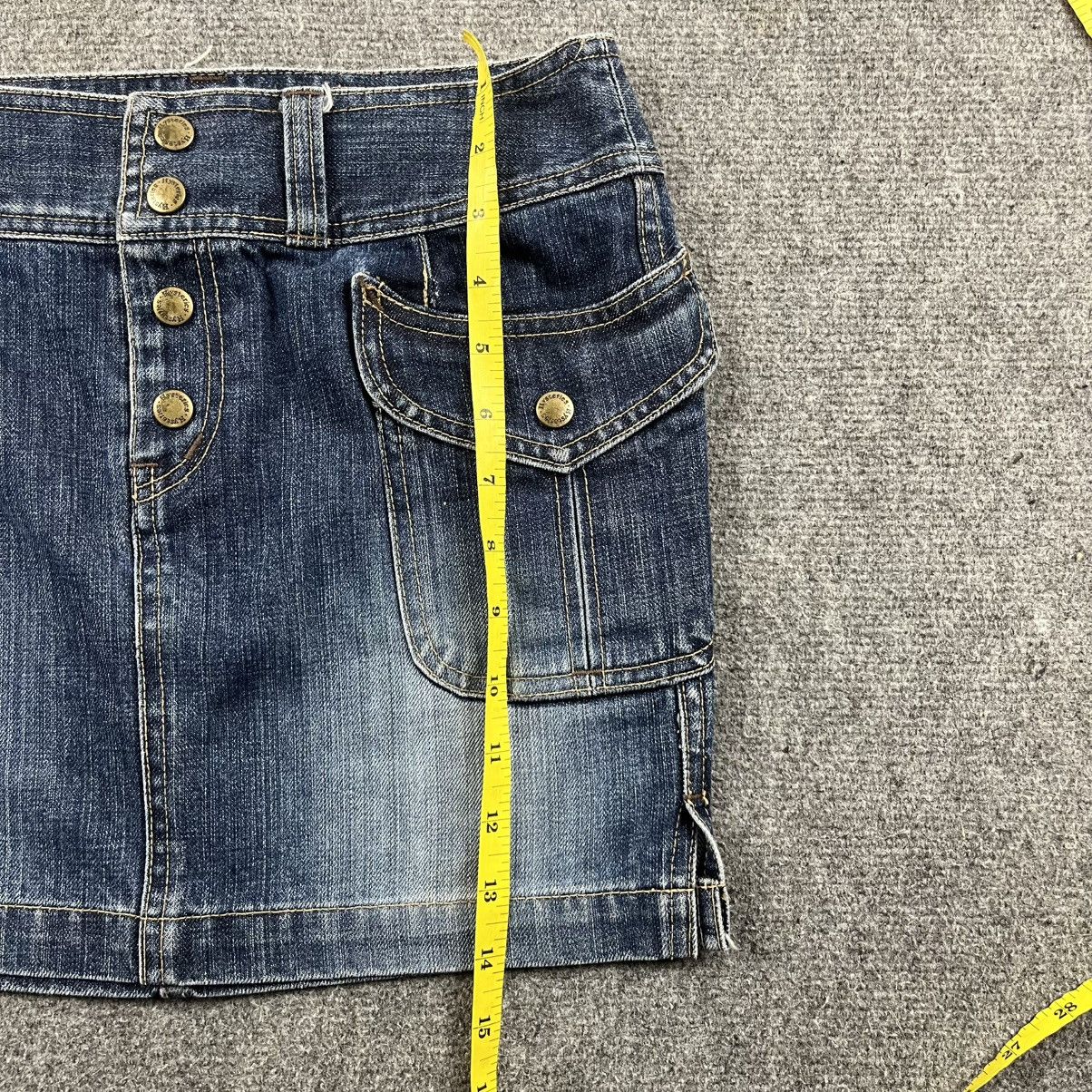 Hysteric Glamour × Vintage Vintage Hysteric Glamour Denim Mini Skirt Size 28" / US 6 / IT 42 - 10 Thumbnail