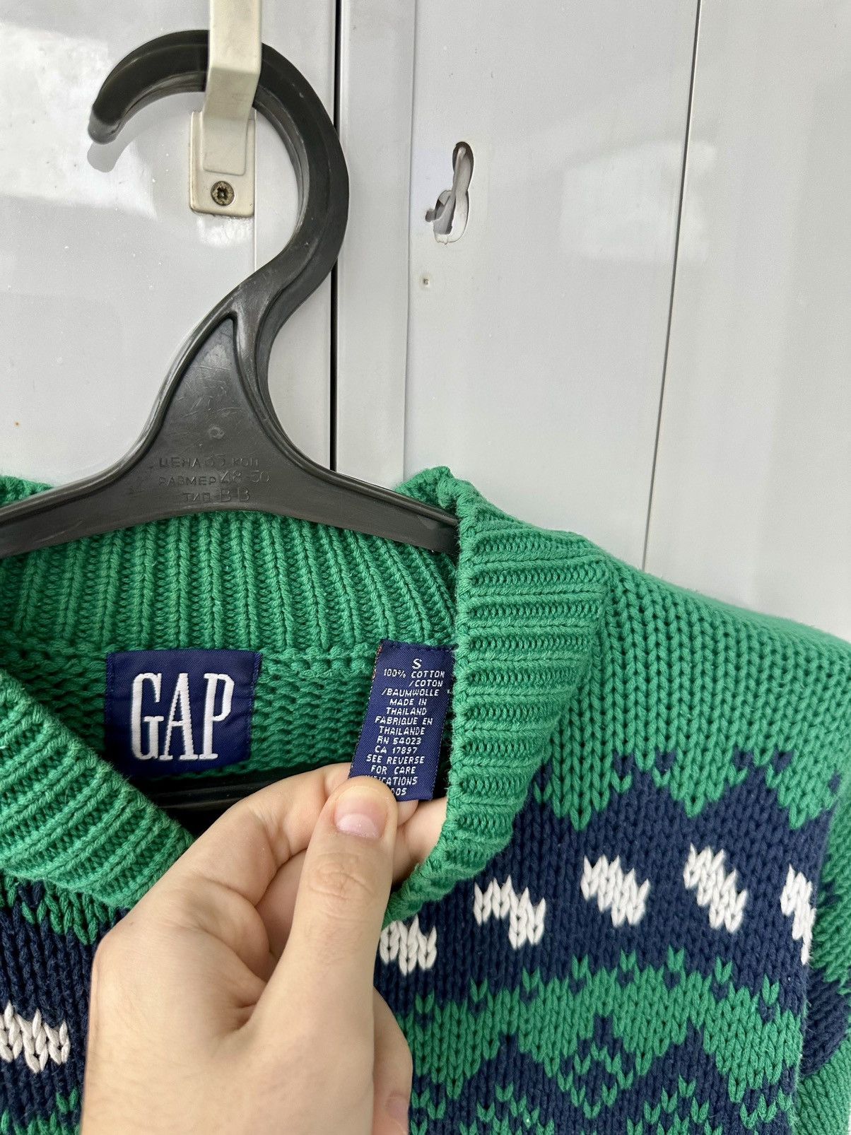 Gap Vintage Gap Knit Sweater Heavy Fit Size US M / EU 48-50 / 2 - 11 Thumbnail