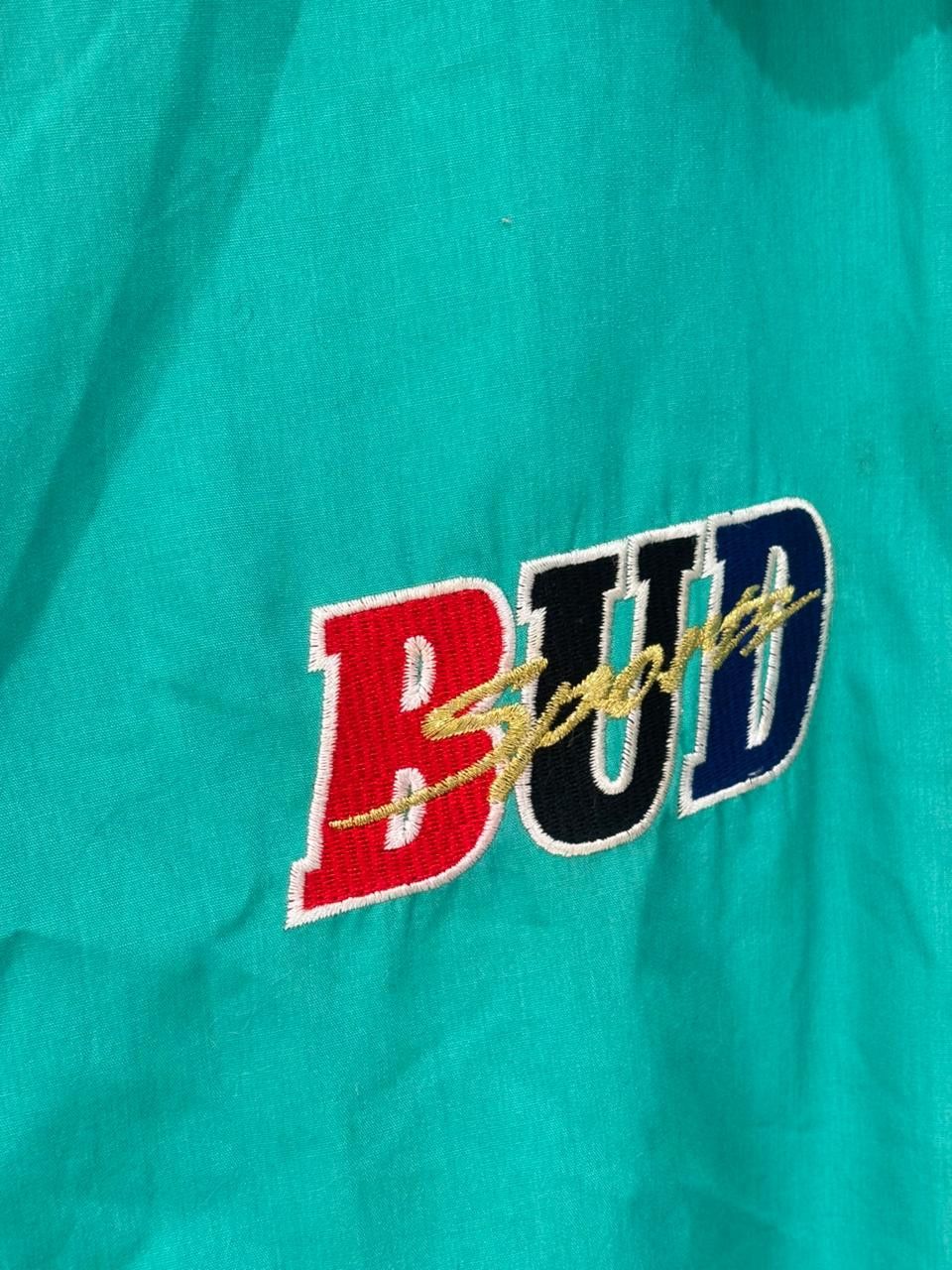 Vintage 90s rare budweiser racing sports racing jacket racing Size US XL / EU 56 / 4 - 7 Thumbnail