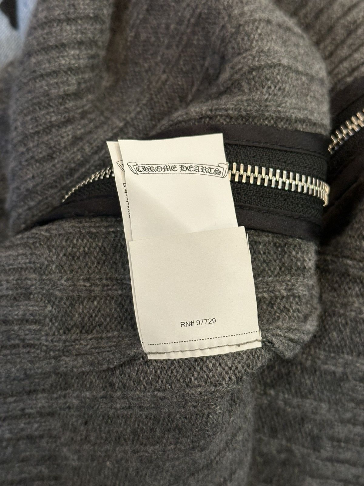 Chrome Hearts CHROME HEARTS PATCHED CASHMERE TURTLENECK Size XS / US 0-2 / IT 36-38 - 10 Thumbnail