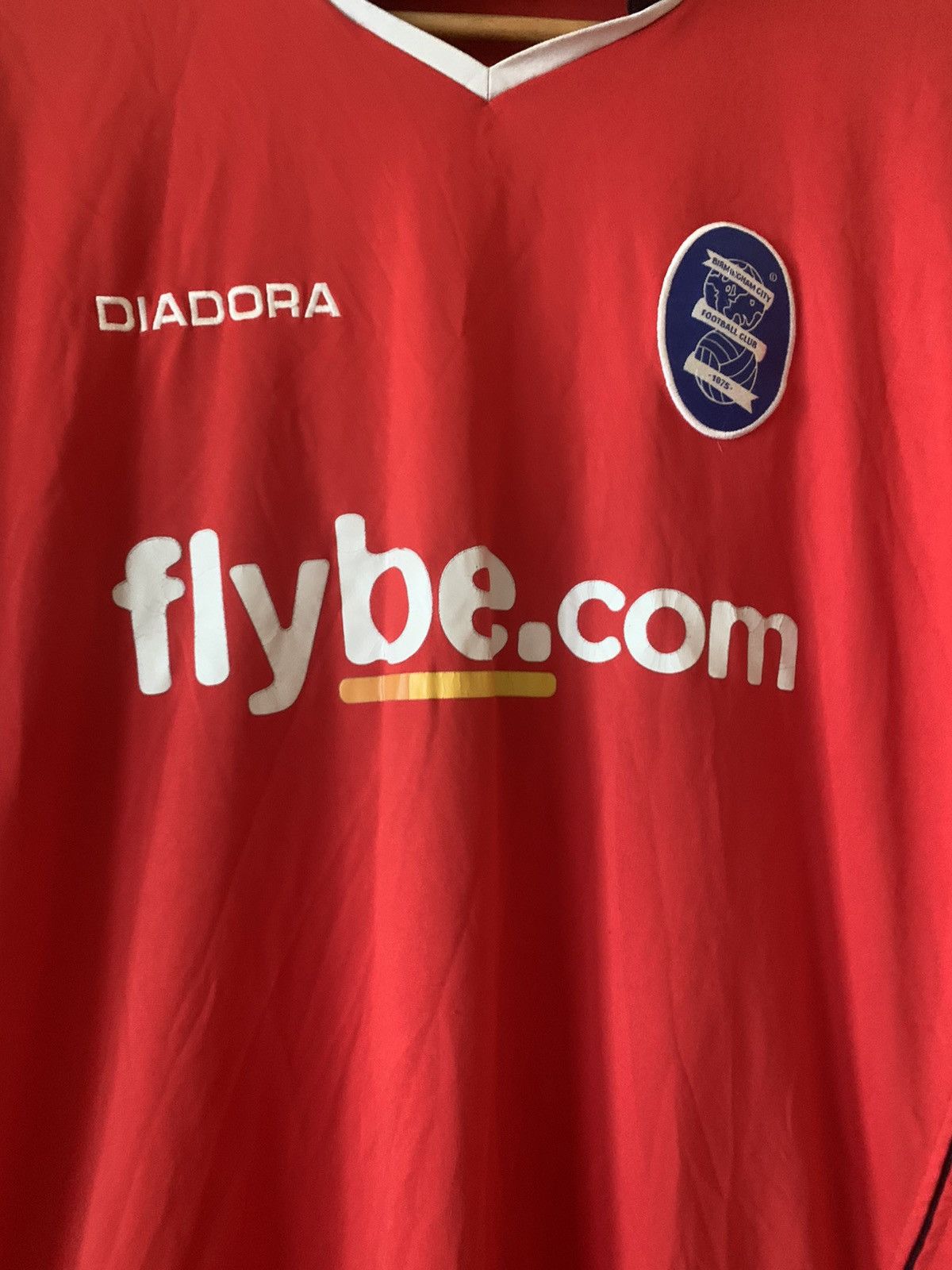 Diadora 2004 - 2005 Birmingham City FC Home Jersey Diadora Xl Size US XL / EU 56 / 4 - 2 Thumbnail