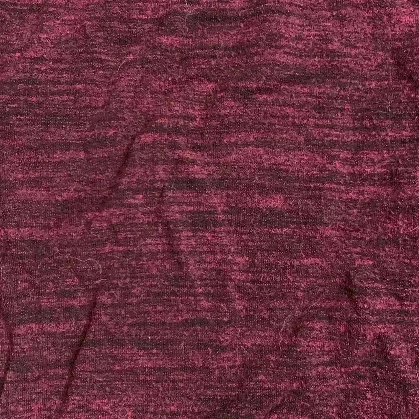 Designer Soft maroon long sleeve shirt Size L / US 10 / IT 46 - 3 Thumbnail