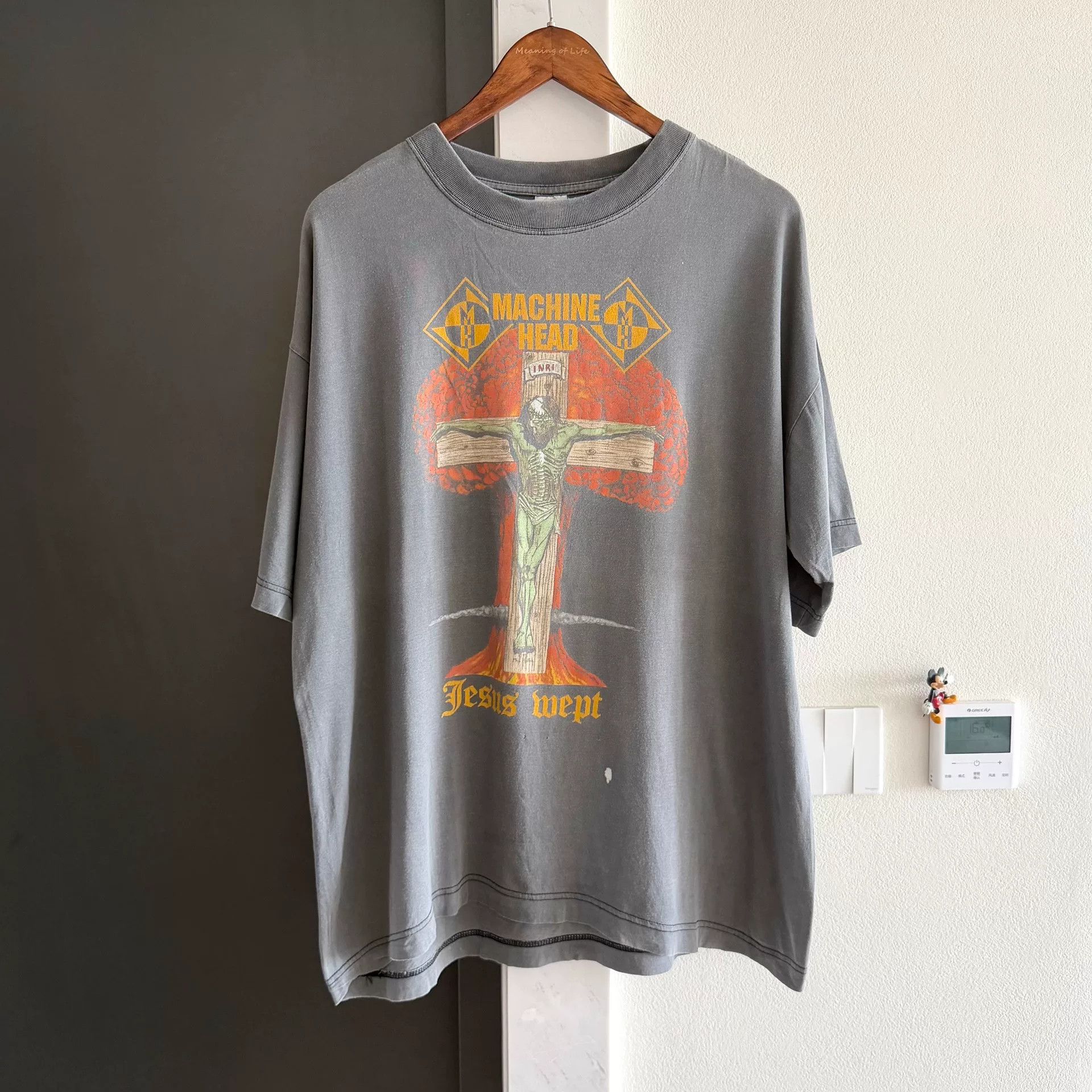 Vintage Vintage 1995 Machine Head Jesus Wept Tee Size US M / EU 48-50 / 2 - 1 Thumbnail