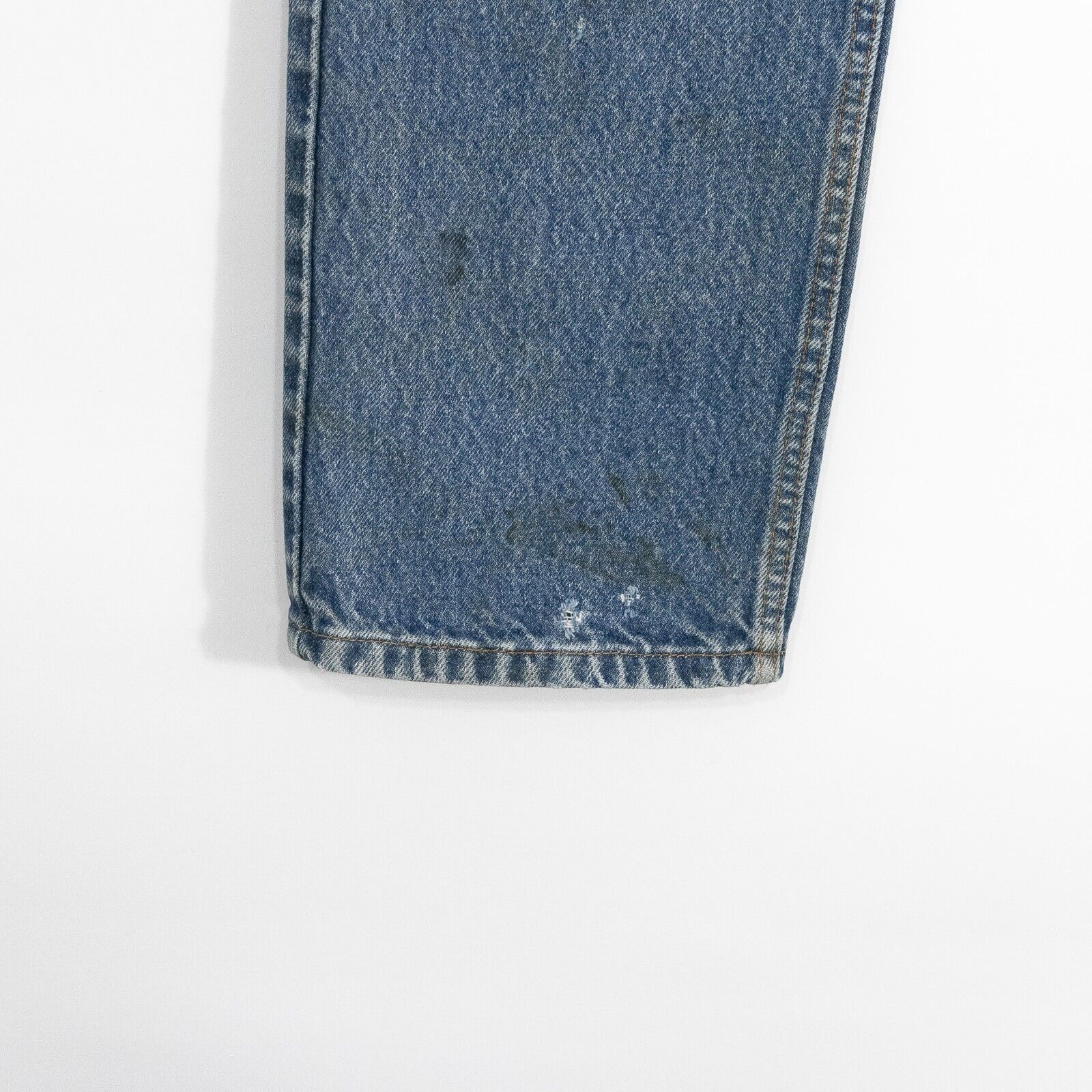 Levi's Vintage 90s Levis 505 Jeans 33x32 Faded Distressed Straight Size US 33 - 5 Thumbnail