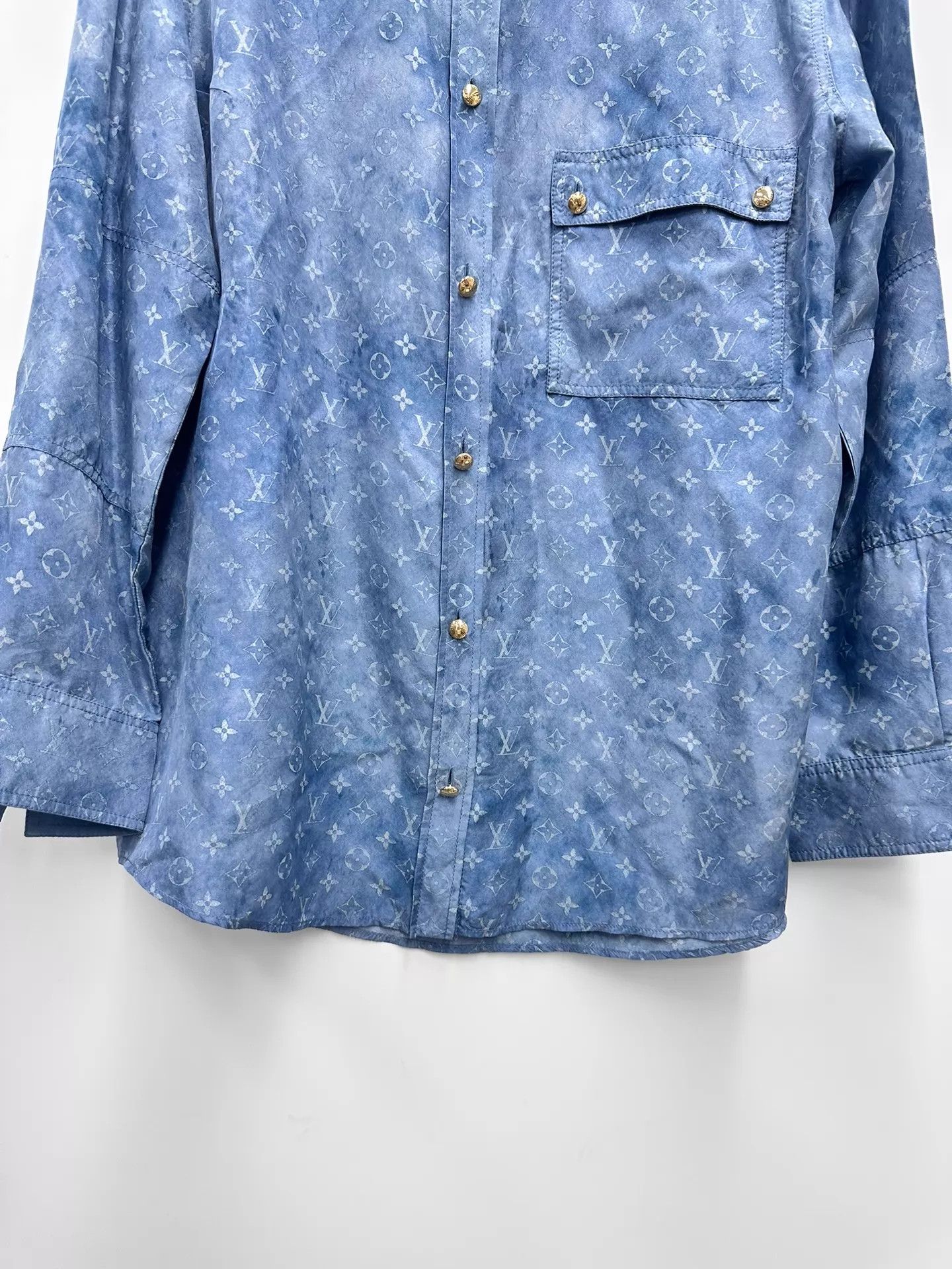 Louis Vuitton LV All Over Print Shirt 36 Size US XS / EU 42 / 0 - 4 Thumbnail