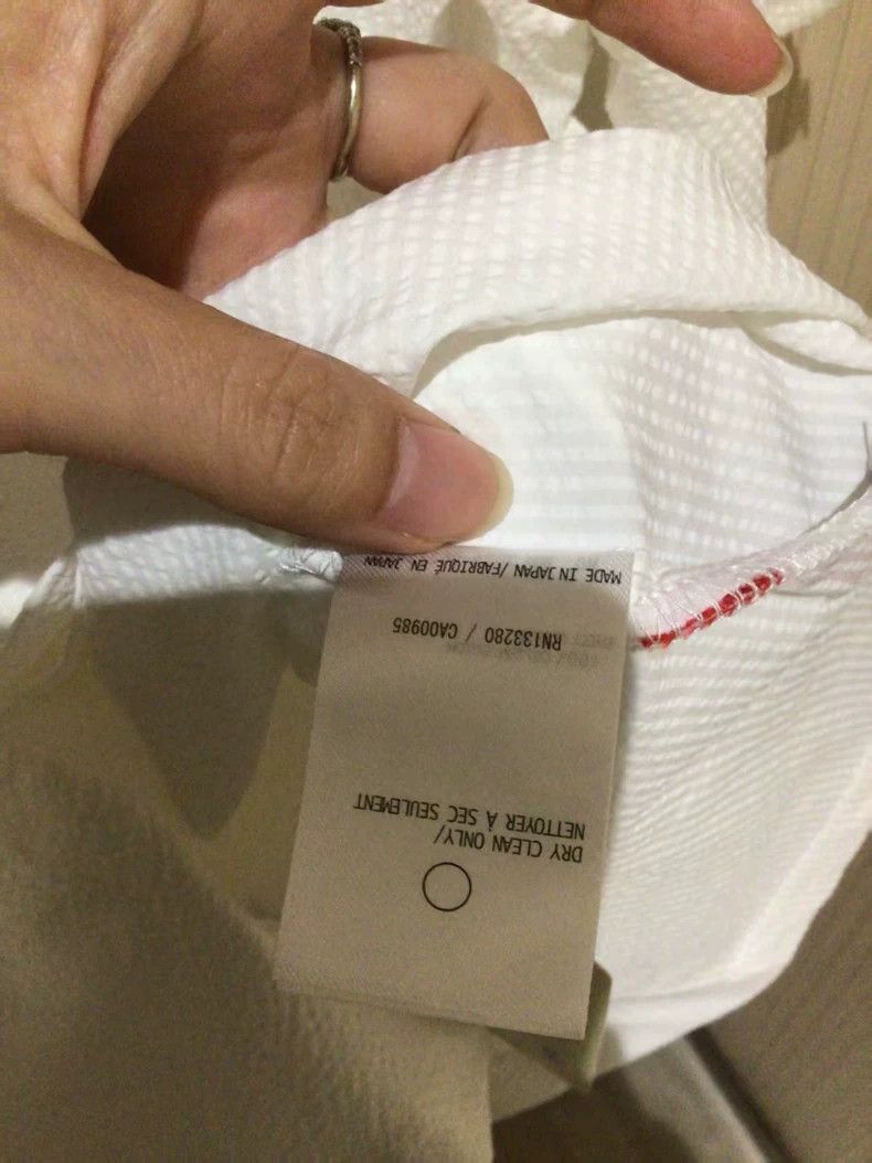 Thom Browne Thom Browne size2 White puffed short-sleeved shirt Size US M / EU 48-50 / 2 - 4 Thumbnail