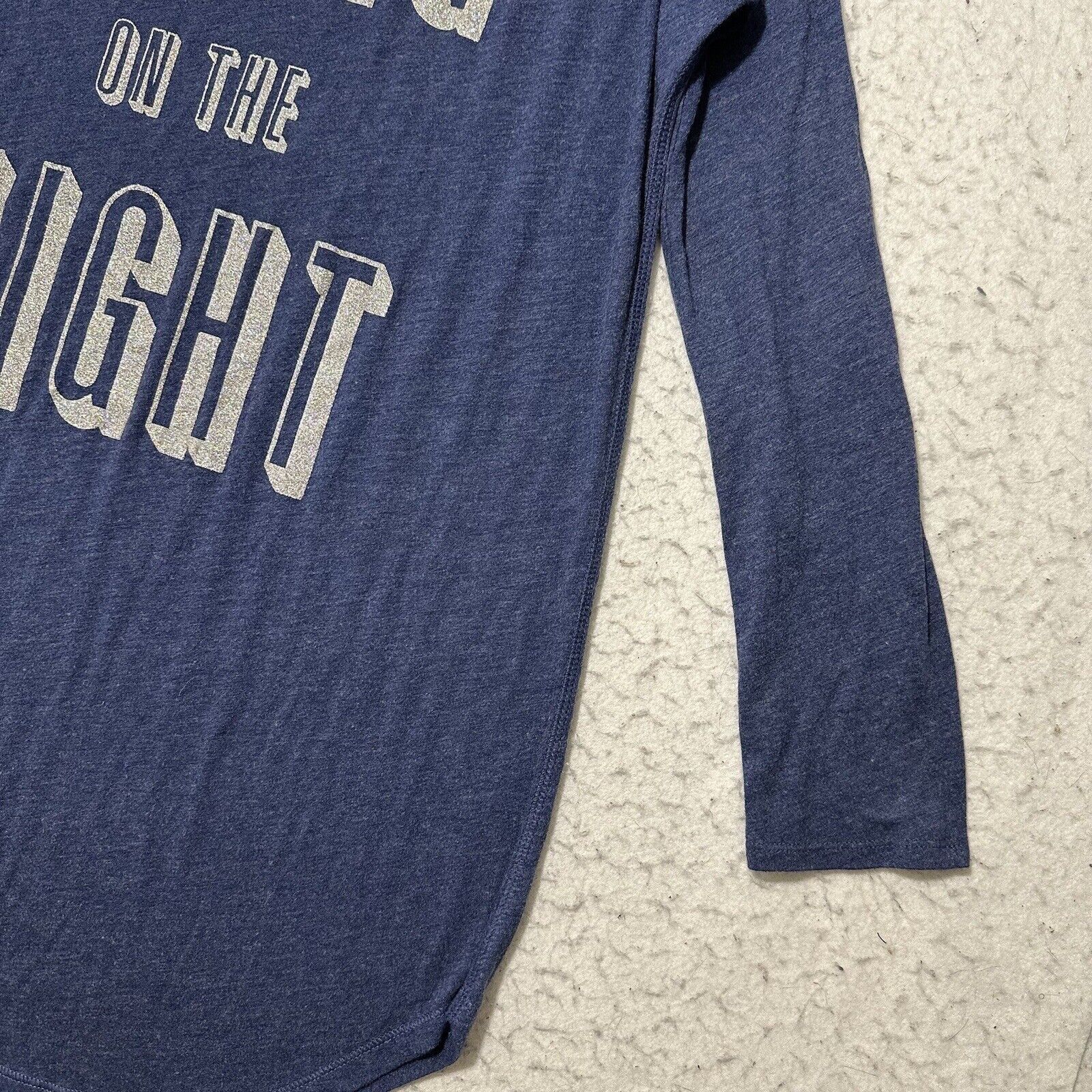 Victoria's Secret Victoria's Secret Small Blue Bring On The Night T Shirt Size S / US 4 / IT 40 - 5 Thumbnail