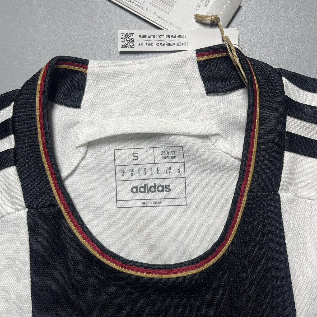 Adidas GERMANY ADIDAS 2022 WORLD CUP SOCCER HOME JERSEY #6 KIMMICH Size US S / EU 44-46 / 1 - 5 Thumbnail