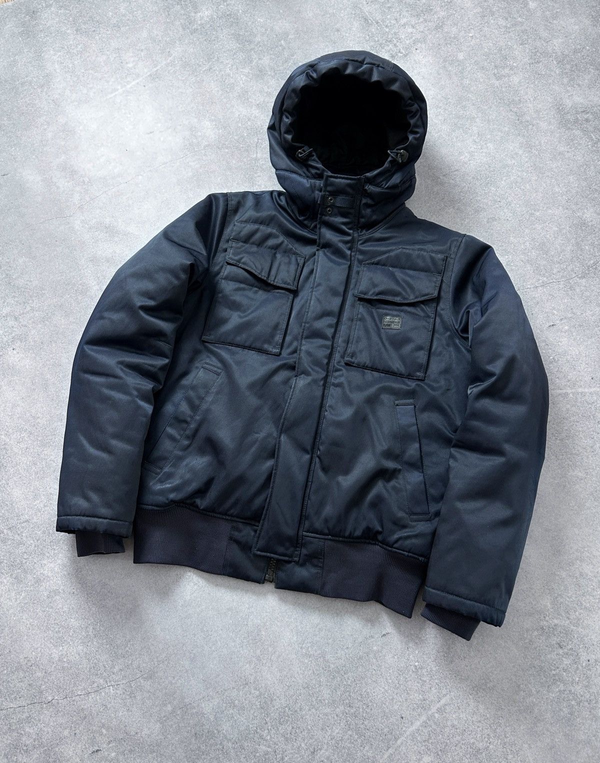 G-Star G-Star Raw MFD HDD Bombers jacket mens blue size M Size US M / EU 48-50 / 2 - 1 Thumbnail