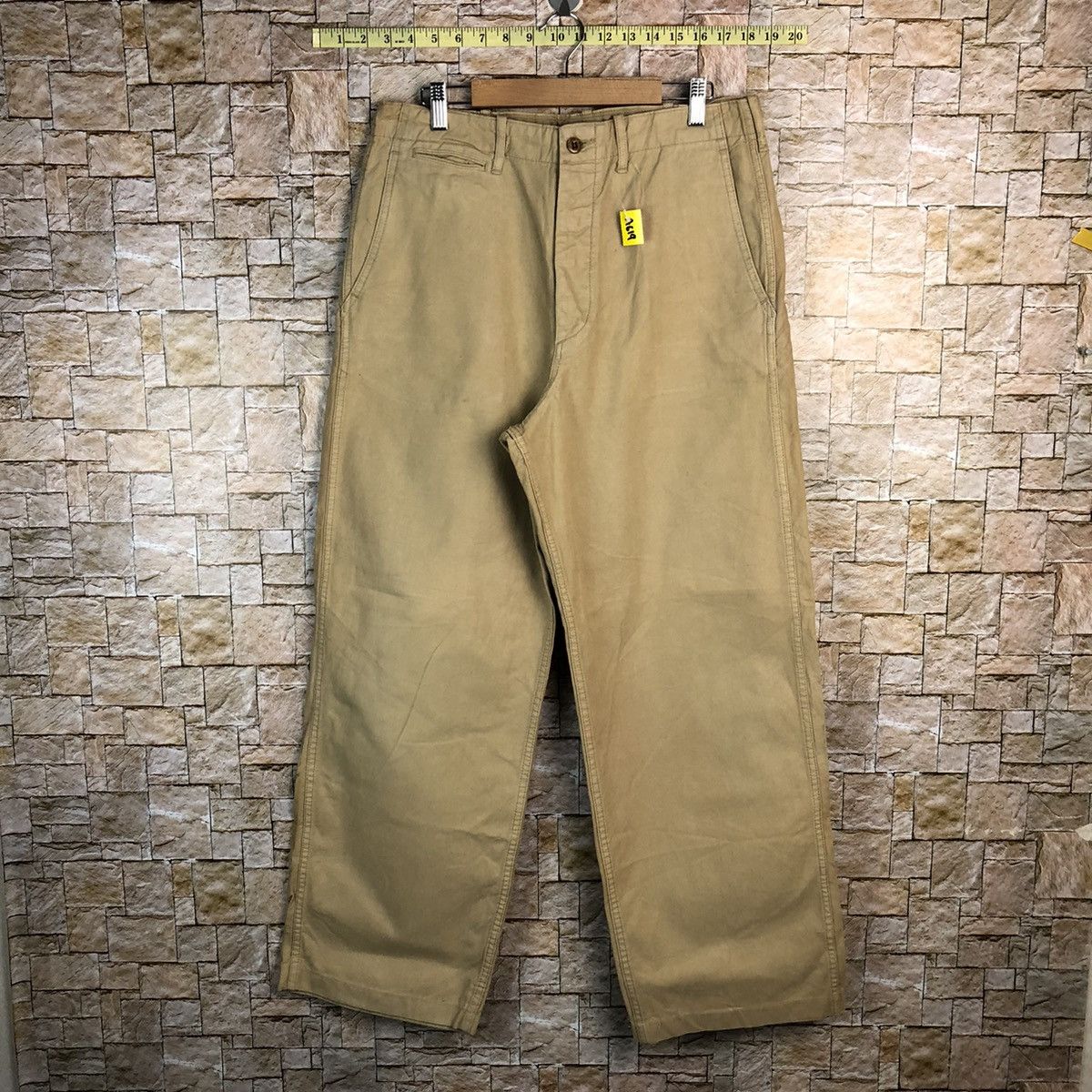 Schott Schott Brown vintage cargo Pants #A619 Size US 32 / EU 48 - 1 Thumbnail