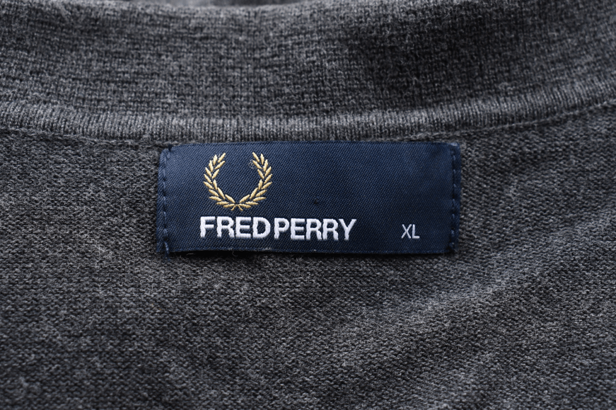 Fred Perry Fred Perry Men's Knitted Polo Shirt Charcoal Grey Size L Size US L / EU 52-54 / 3 - 3 Thumbnail