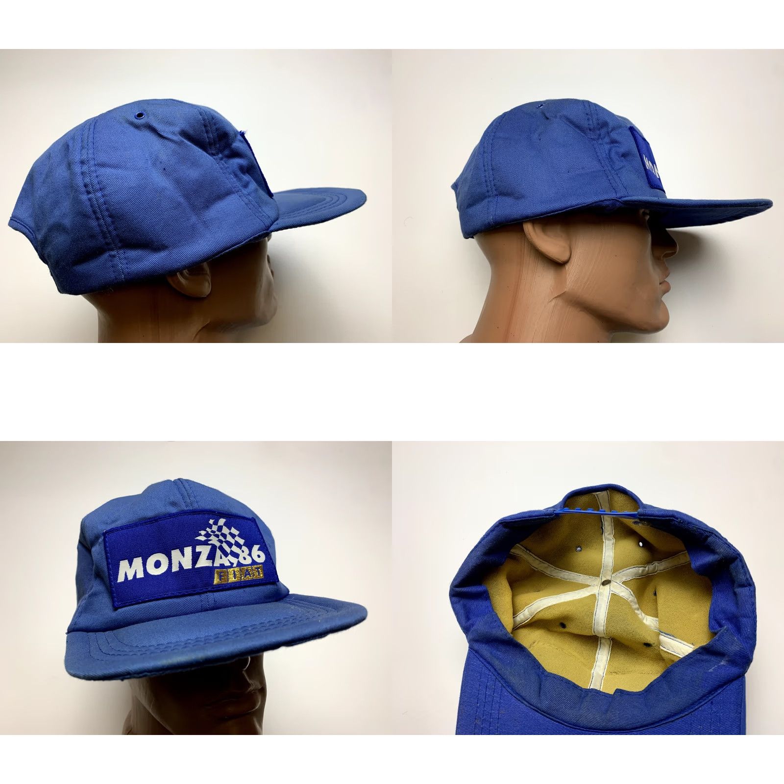 Vintage Fiat Monza 86 Vintage Adjustable Snapback Cap Men One Size Blue Cap 1986 Vintage Fiat Monza 86 Snapback Men Blue Size ONE SIZE - 8 Thumbnail