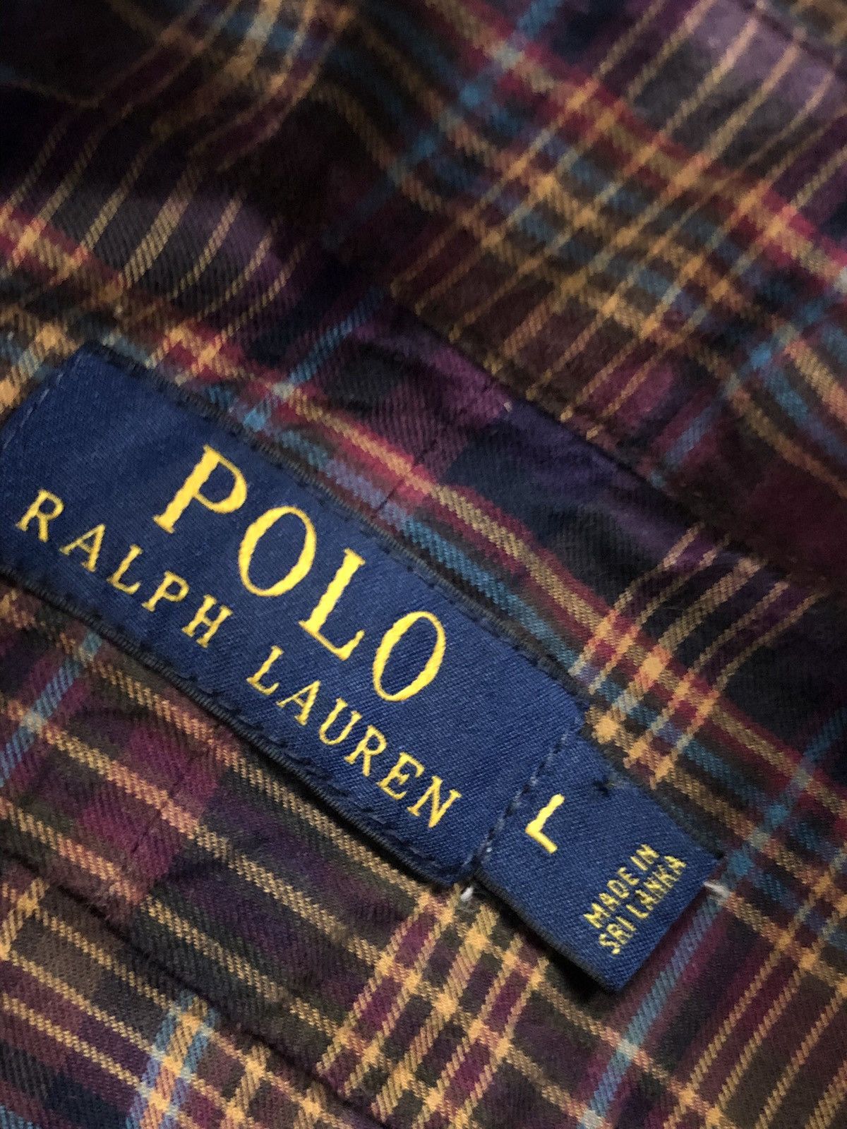Polo Ralph Lauren Polo Ralph Lauren Plaid Button Up Size US L / EU 52-54 / 3 - 7 Thumbnail