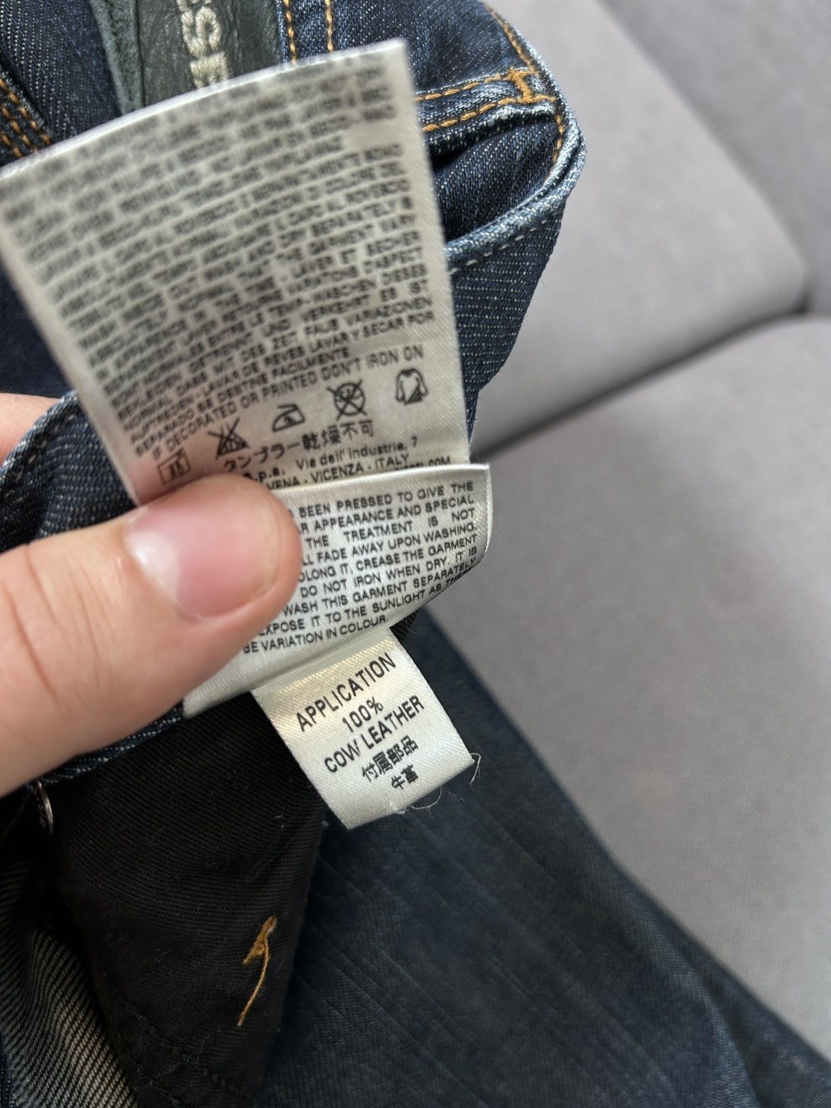 Other Vintage Diesel y2k denim jeans Size US 31 - 12 Thumbnail