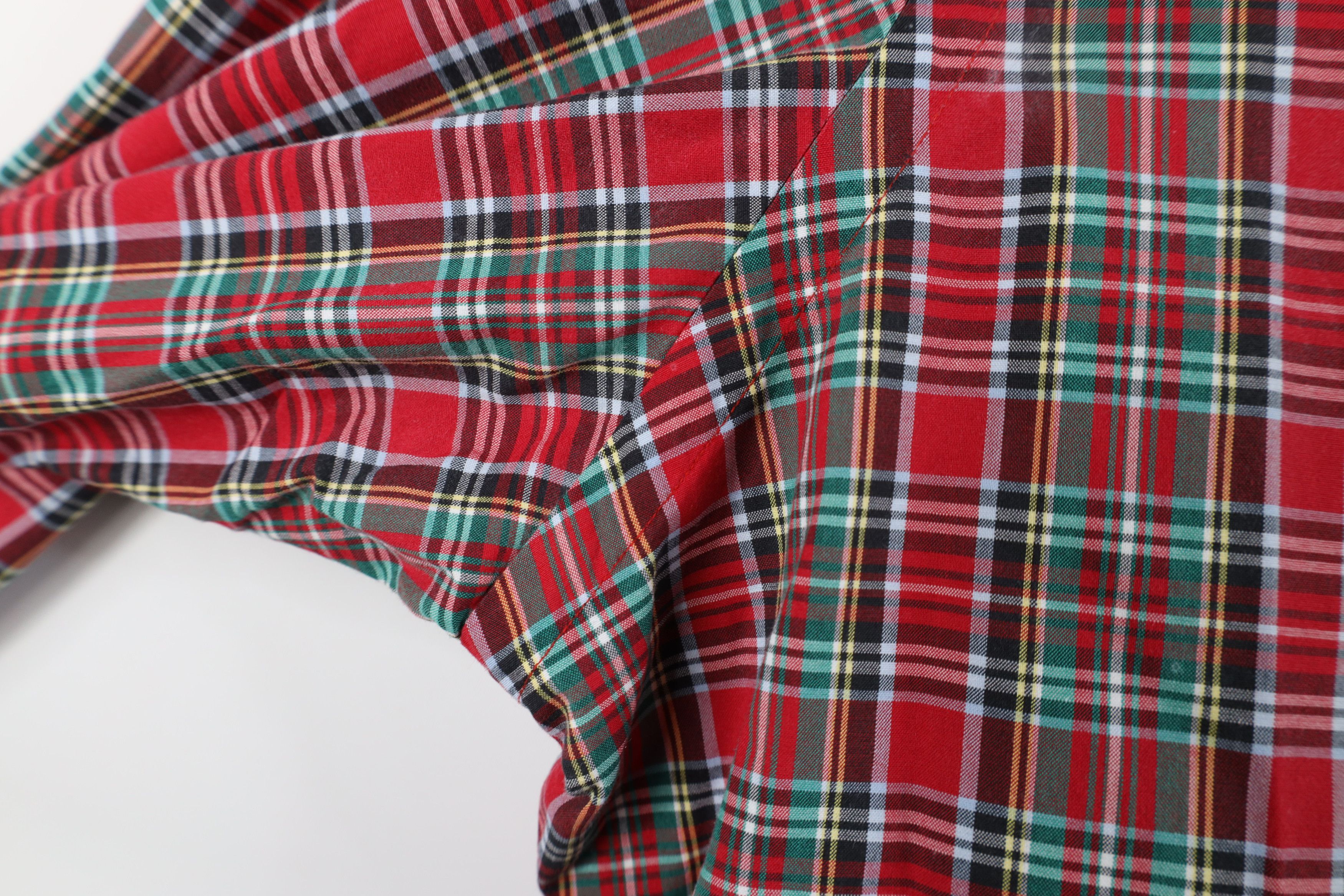 Ralph Lauren Vintage 90s Ralph Lauren Collared Down Shirt Rainbow Plaid Size US XL / EU 56 / 4 - 5 Thumbnail