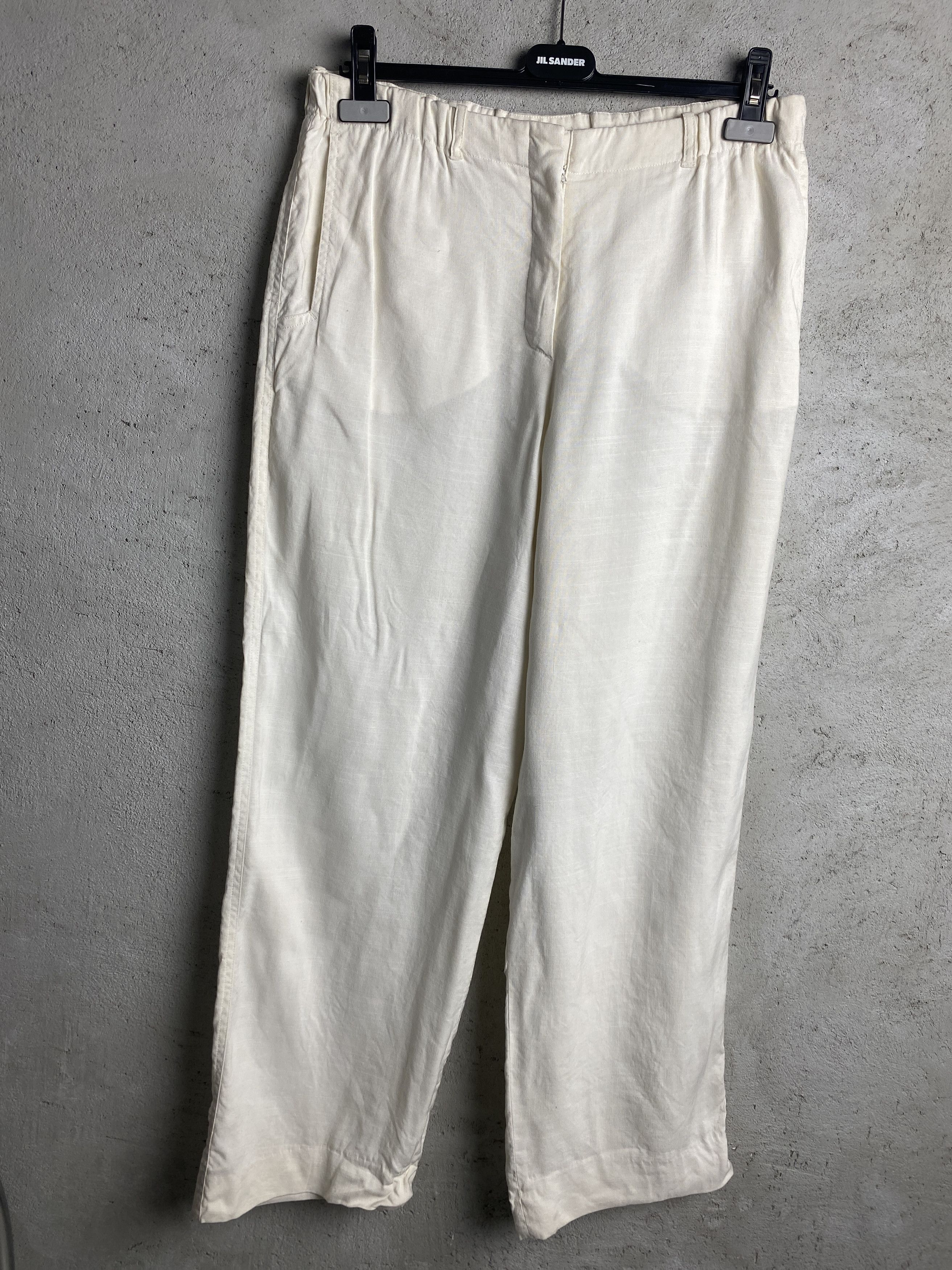 Giorgio Armani Giorgio Armani linen rayon pants vintage casual formal Size US 32 / EU 48 - 1 Thumbnail