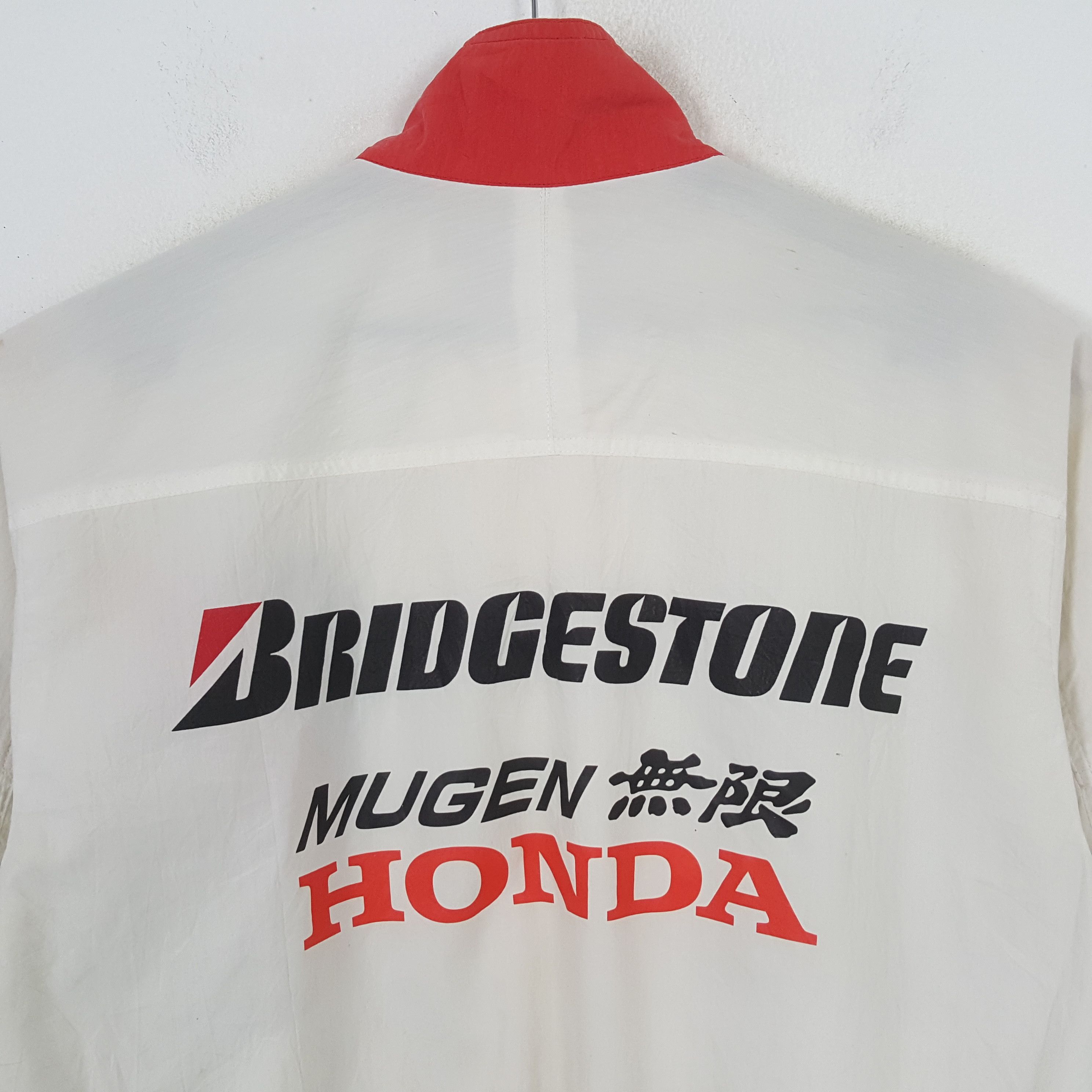 Vintage Bridgestone X Custom Mugen Honda Art Motorsports Jacket Size US M / EU 48-50 / 2 - 2 Thumbnail