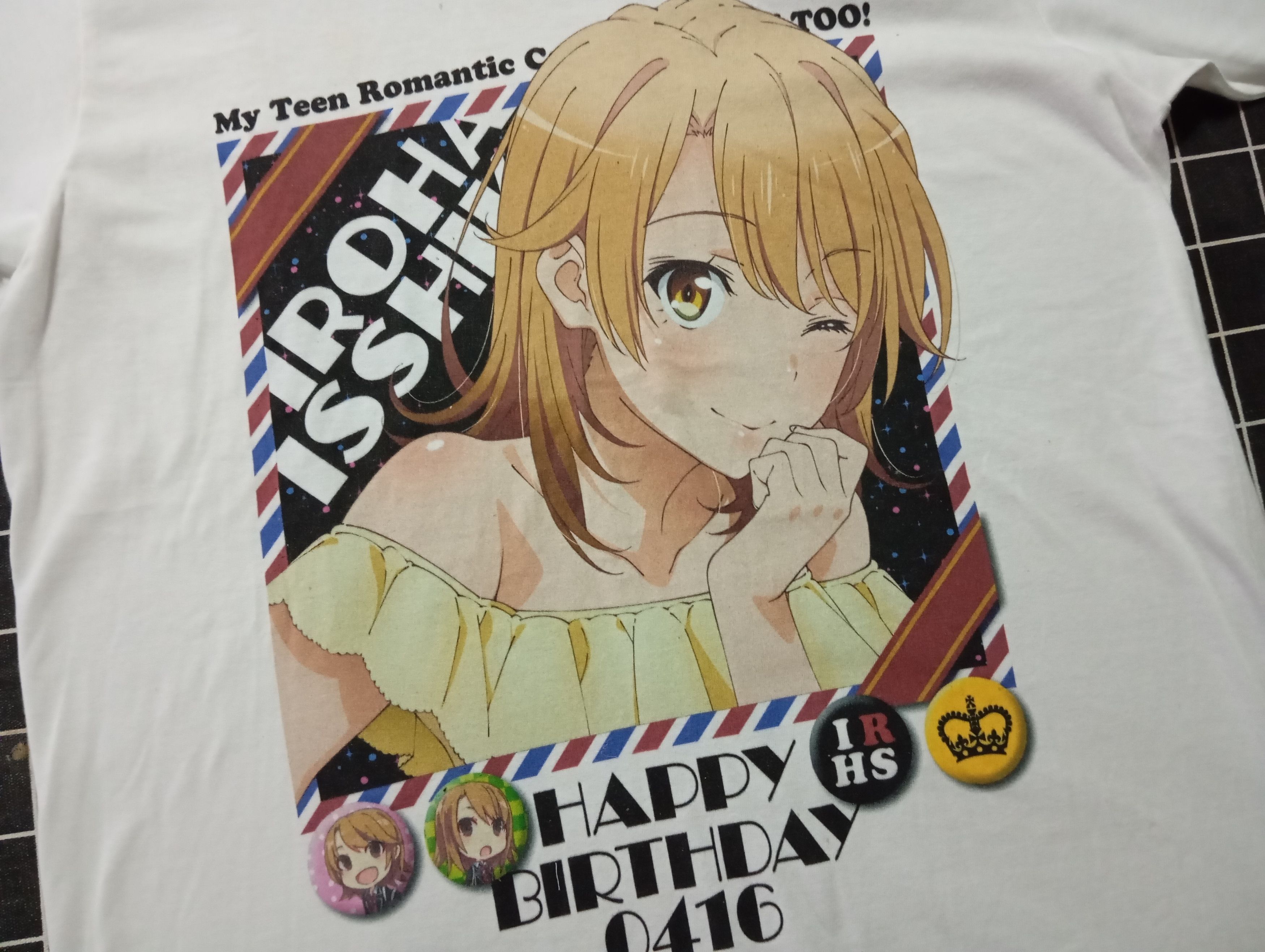Japanese Brand Iroha Isshiki Oregairu Limited Edition Tshirt anime waifu Size US M / EU 48-50 / 2 - 1 Thumbnail
