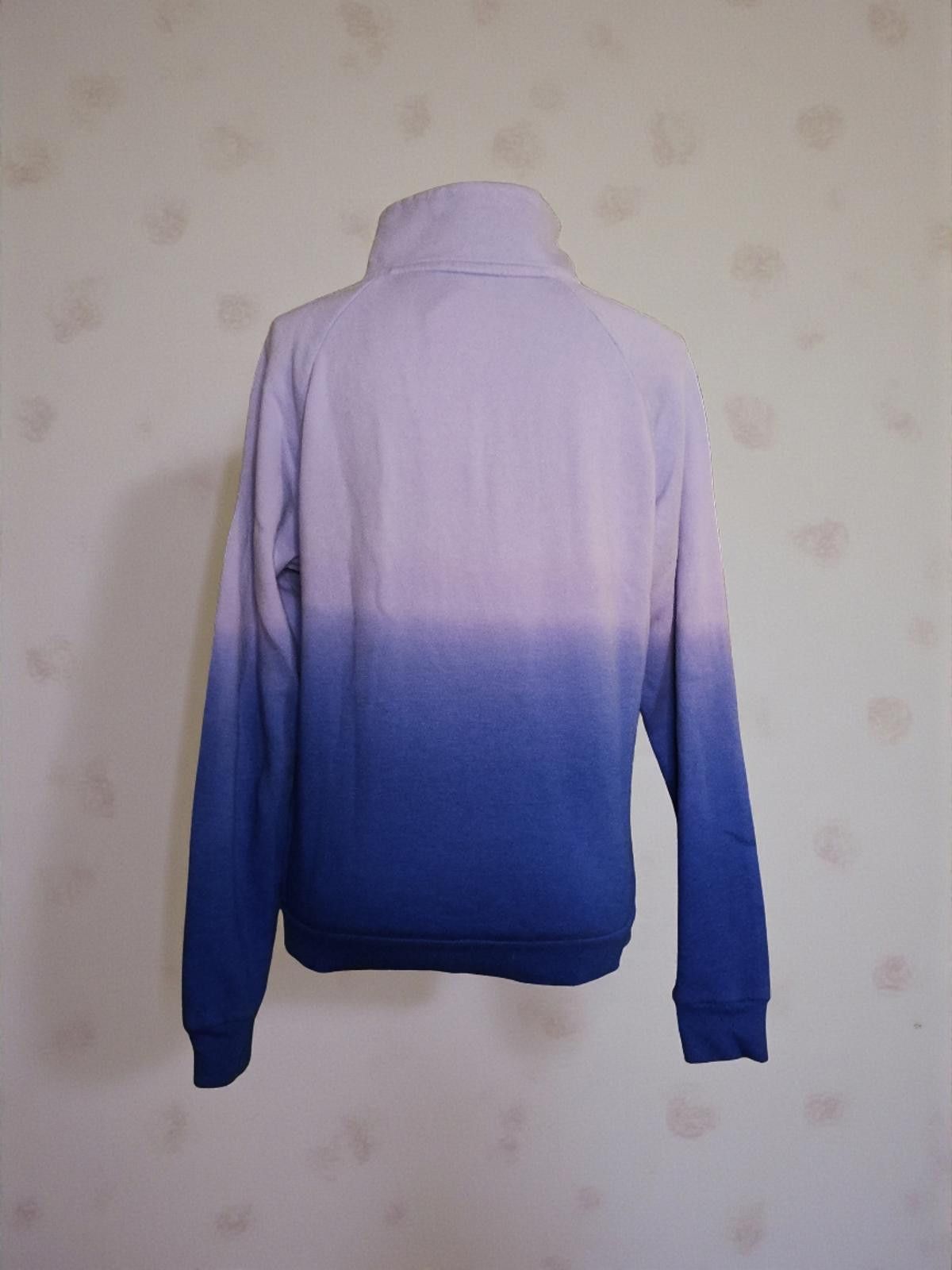 Other Pink Victoria's Secret Ombre Fleece Quarter-Zip Sweat Jacket Size M / US 6-8 / IT 42-44 - 5 Thumbnail