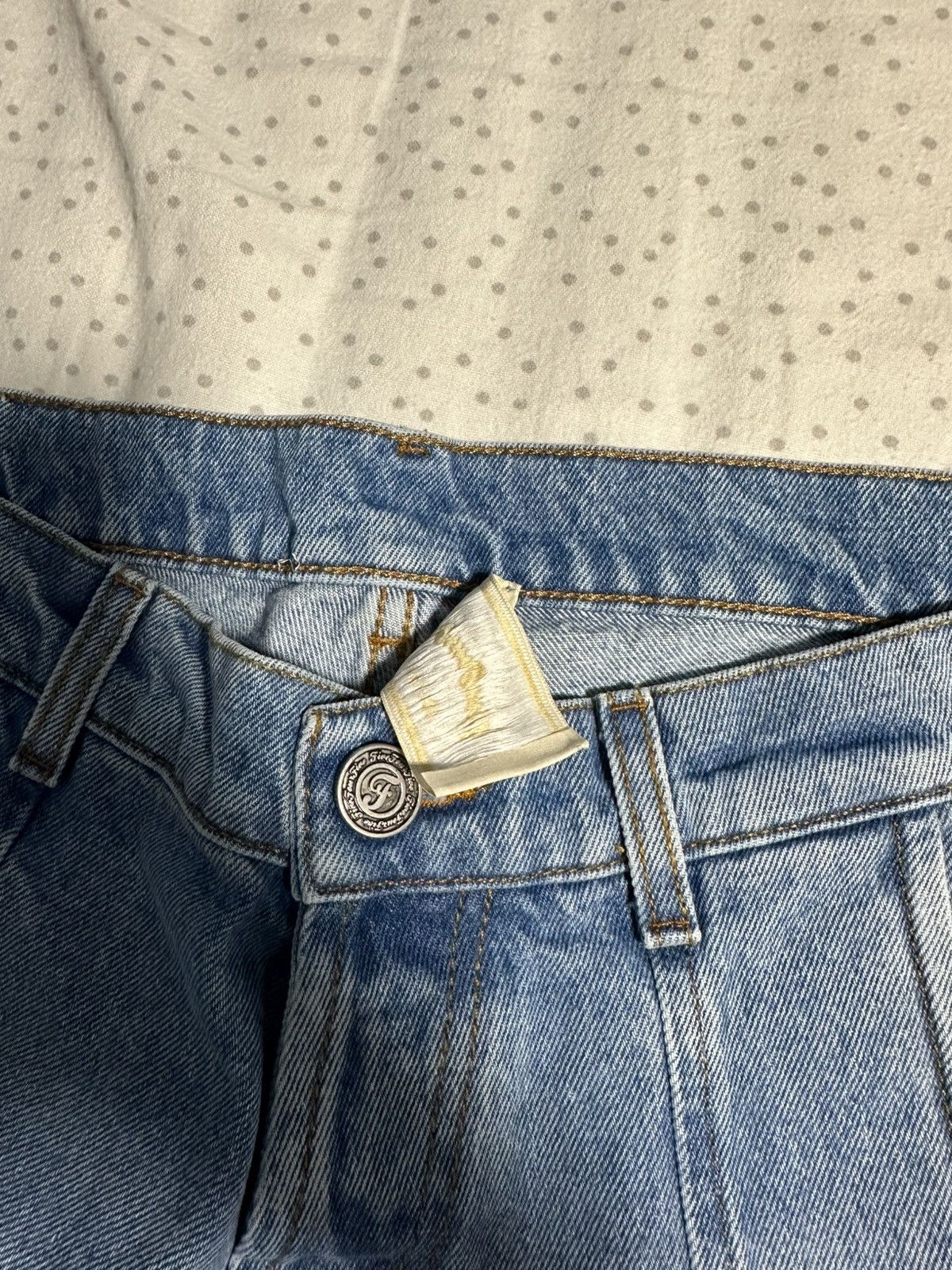 FiveFourFive 545 FRONT STITCH HEAVY DENIM 02 (Hemmed) Size US 32 / EU 48 - 7 Thumbnail