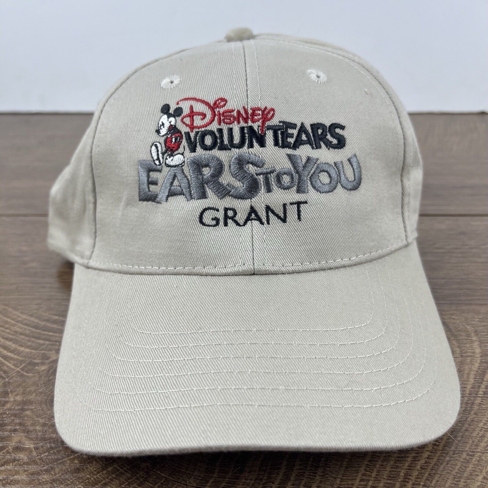 Disney Disney Voluntears Ears Hat Brown Adjustable Hat Brown Tan Ad Size ONE SIZE - 4 Thumbnail