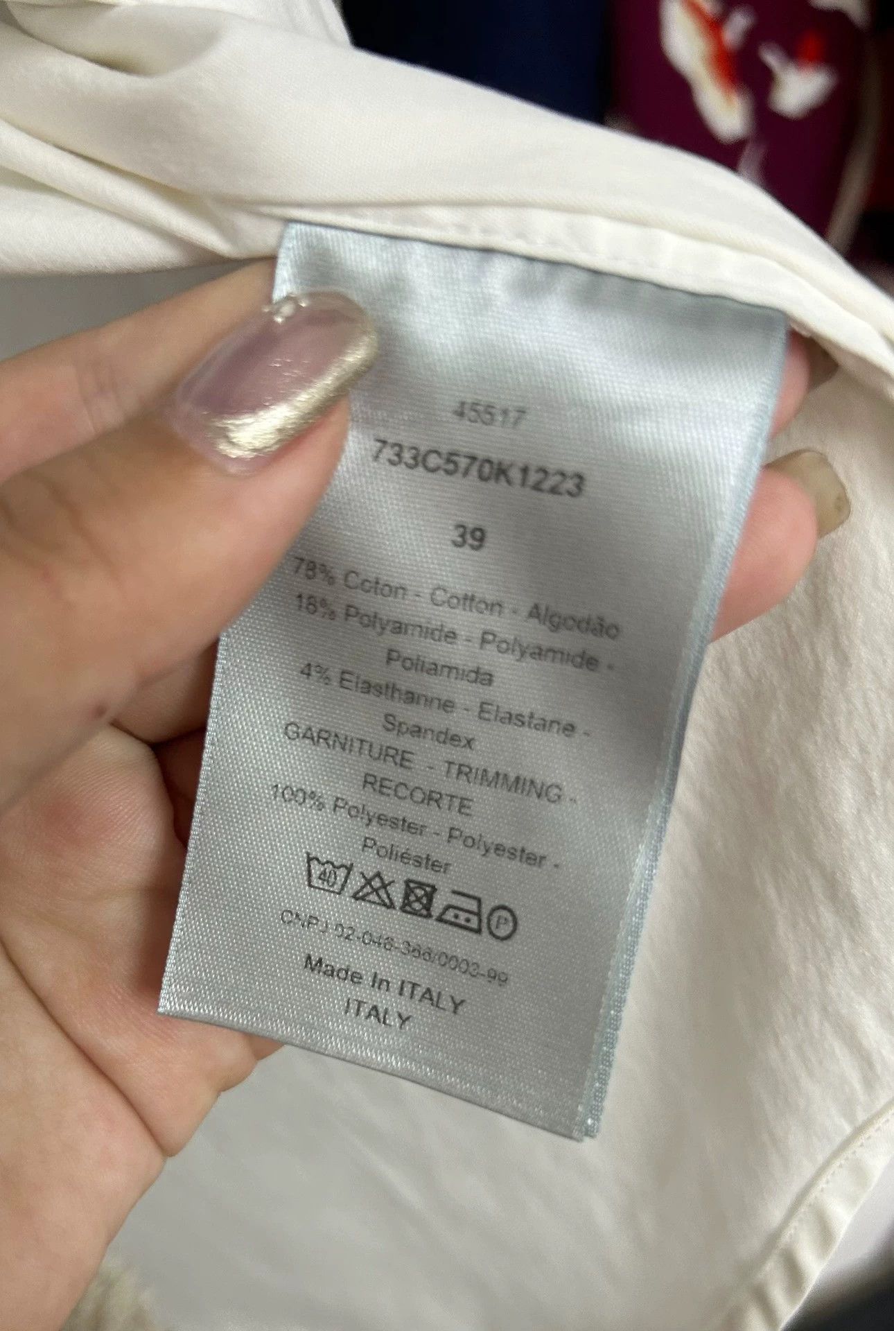 Dior Dior Men’s Shirt 39 M Size US M / EU 48-50 / 2 - 3 Thumbnail