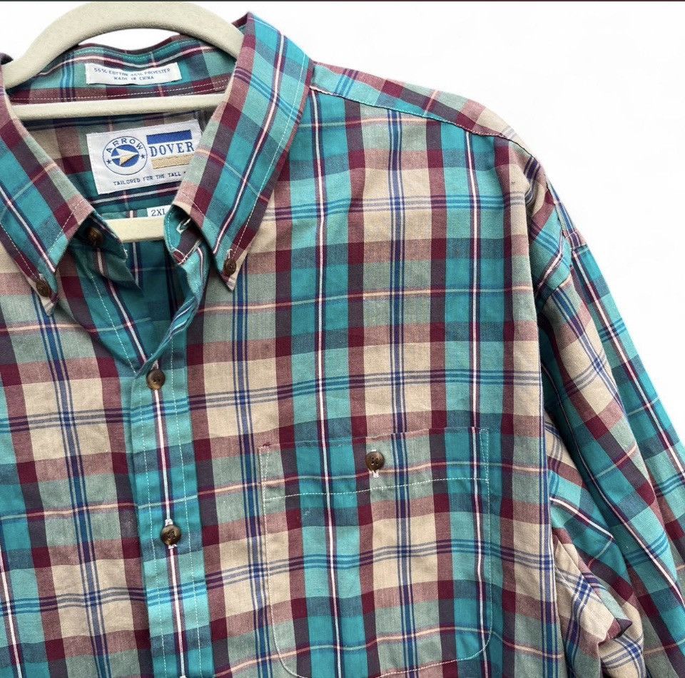 Chaps Y2K Chaps and Dover Lot Of 2 Plaid Button-Down Shirt XXL Size US XXL / EU 58 / 5 - 4 Thumbnail