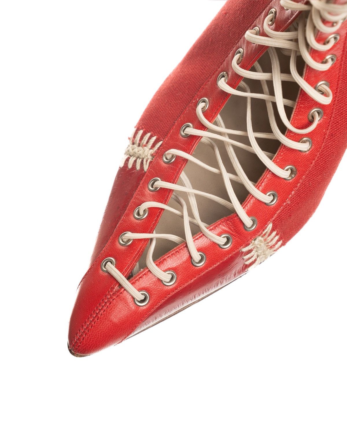 Versace Gianni Versace pointed toe lace-up hells Size US 9 / IT 39 - 3 Thumbnail