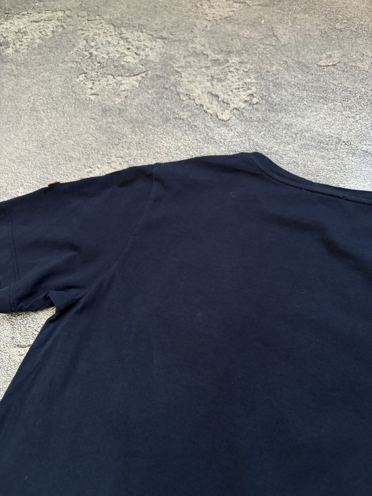 Lanvin Lanvin Enfant Boys Koi Patch Graphic Tee Navy Blue 12Y Size US XXS / EU 40 - 12 Thumbnail
