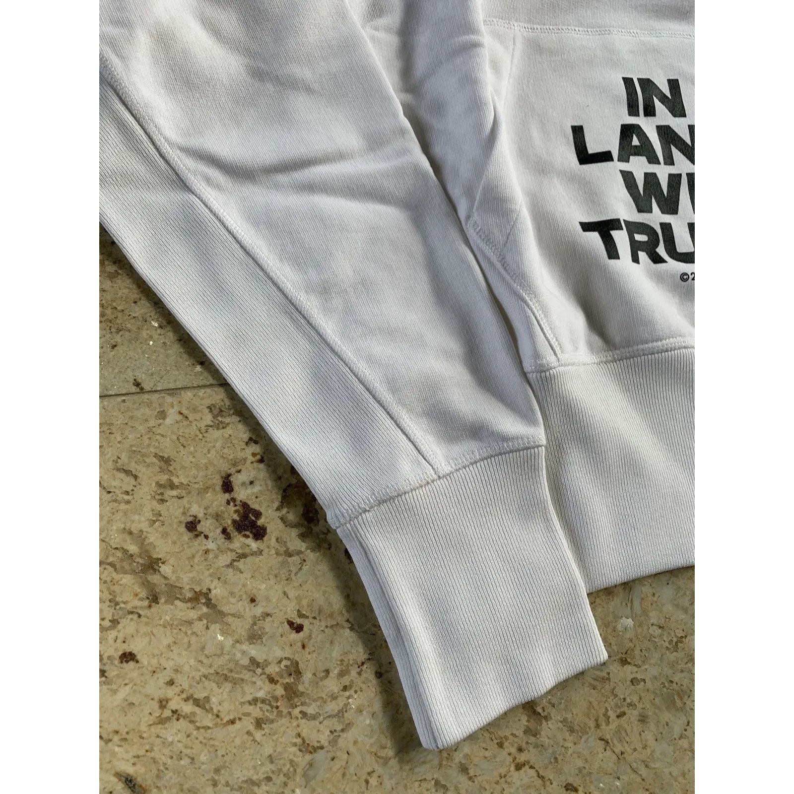 Helmut Lang Standard Hoodie “In Lang We Trust” Size US S / EU 44-46 / 1 - 9 Thumbnail