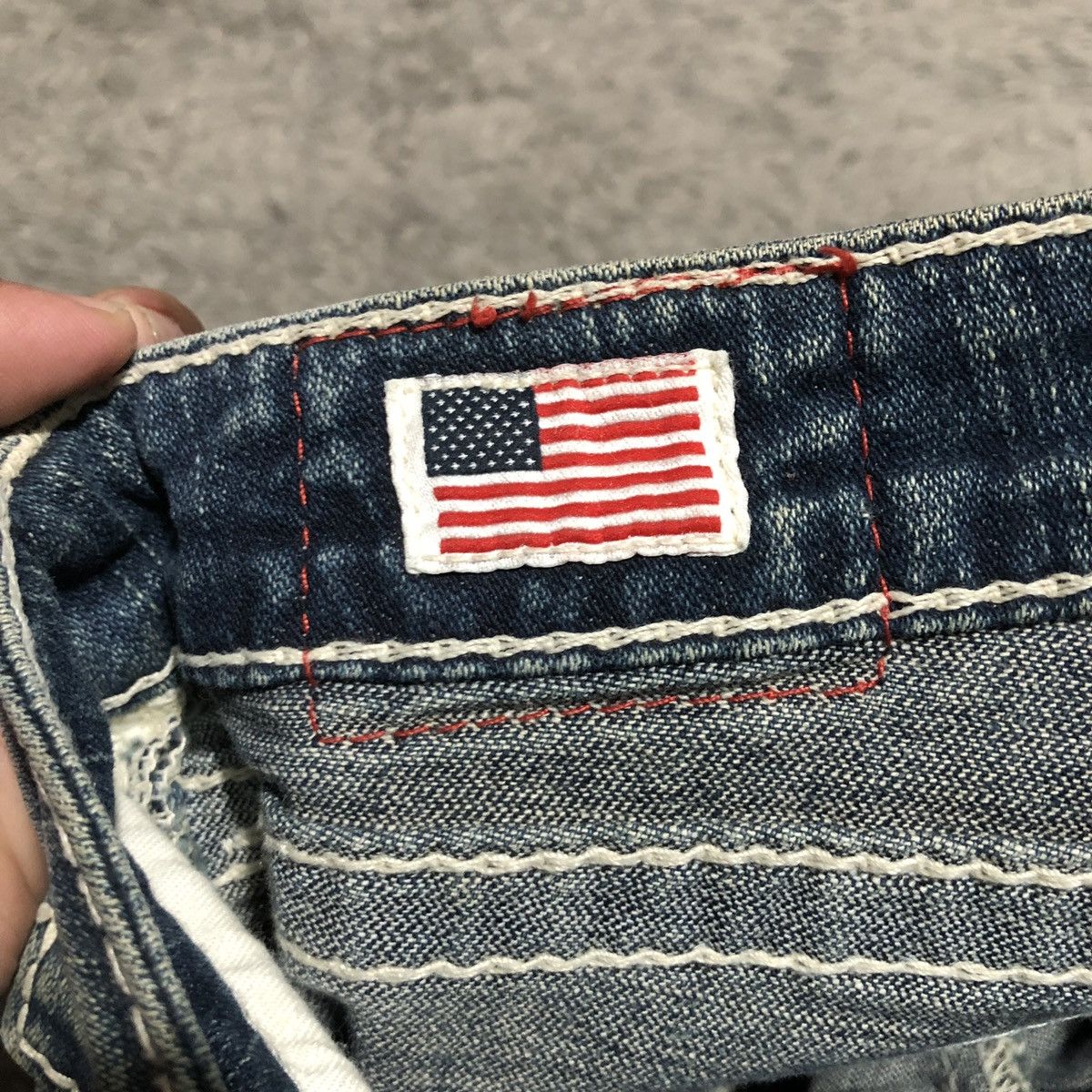 If Six Was Nine × True Religion TRUE RELIGION RAINBOW JOEY DENIM Size 26" / US 2 / IT 38 - 11 Thumbnail