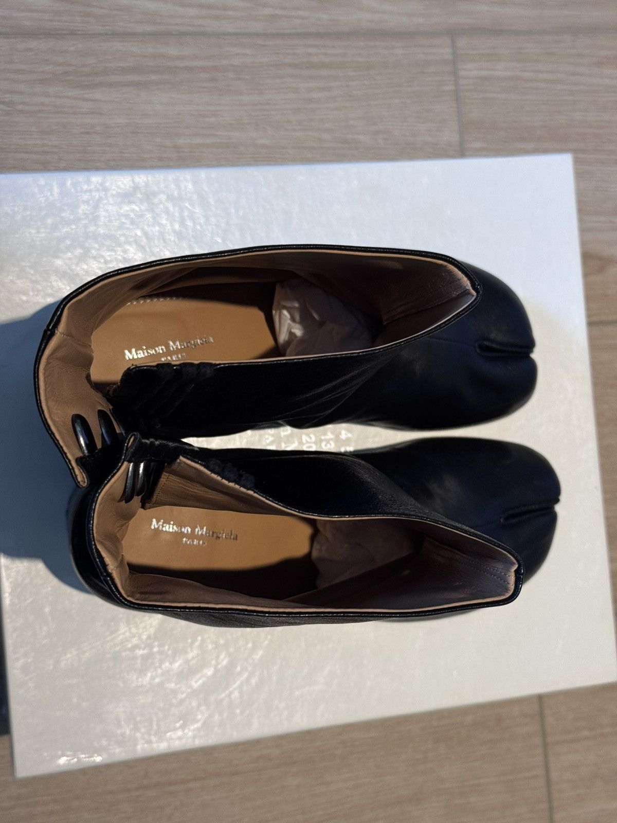 Maison Margiela Maison Margiela Tabi Leather Ankle Boots Size US 6 / EU 39 - 8 Thumbnail