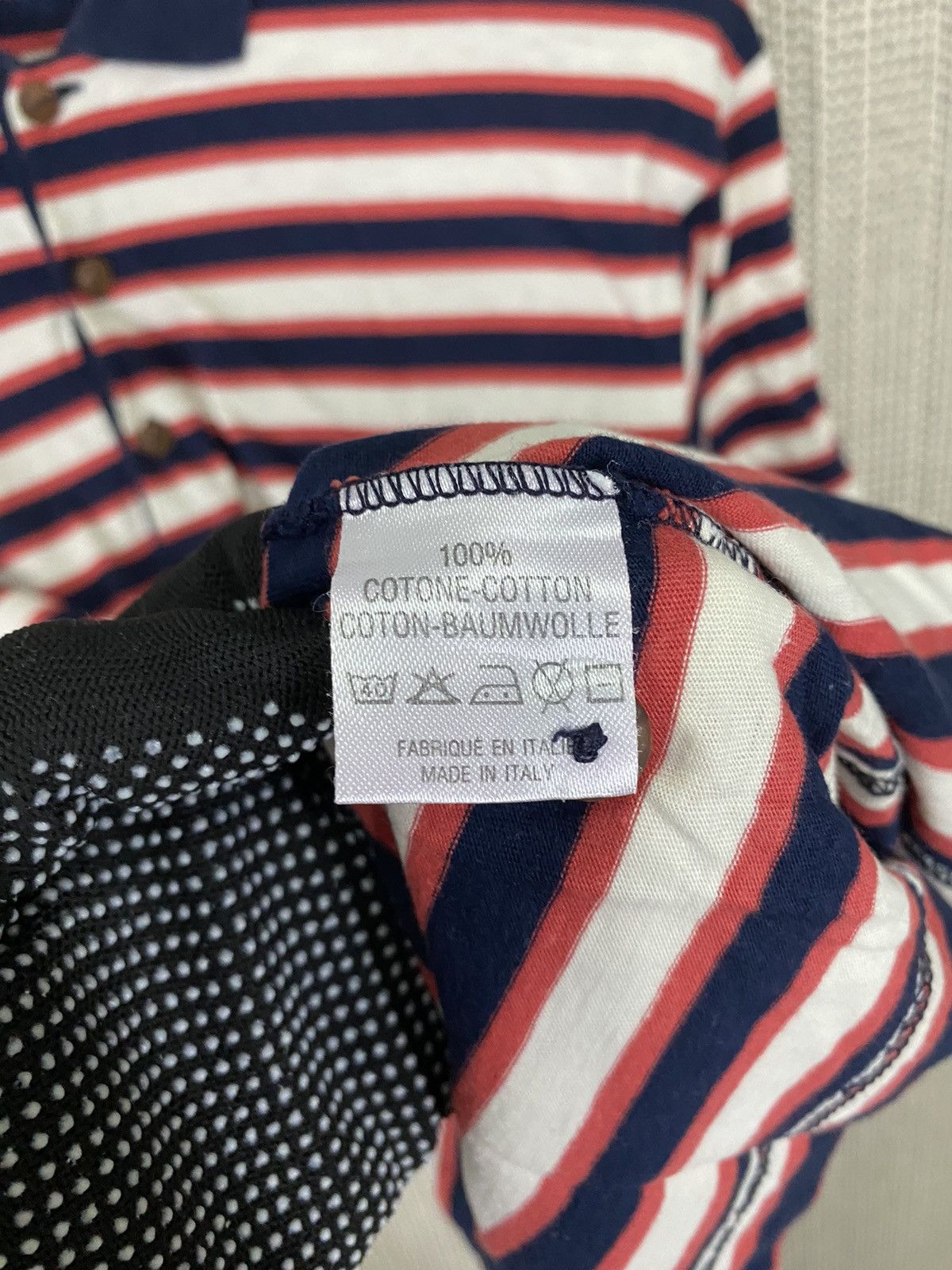 Designer × Givenchy Vintage gentleman givenchy paris striped polo Size US M / EU 48-50 / 2 - 7 Thumbnail