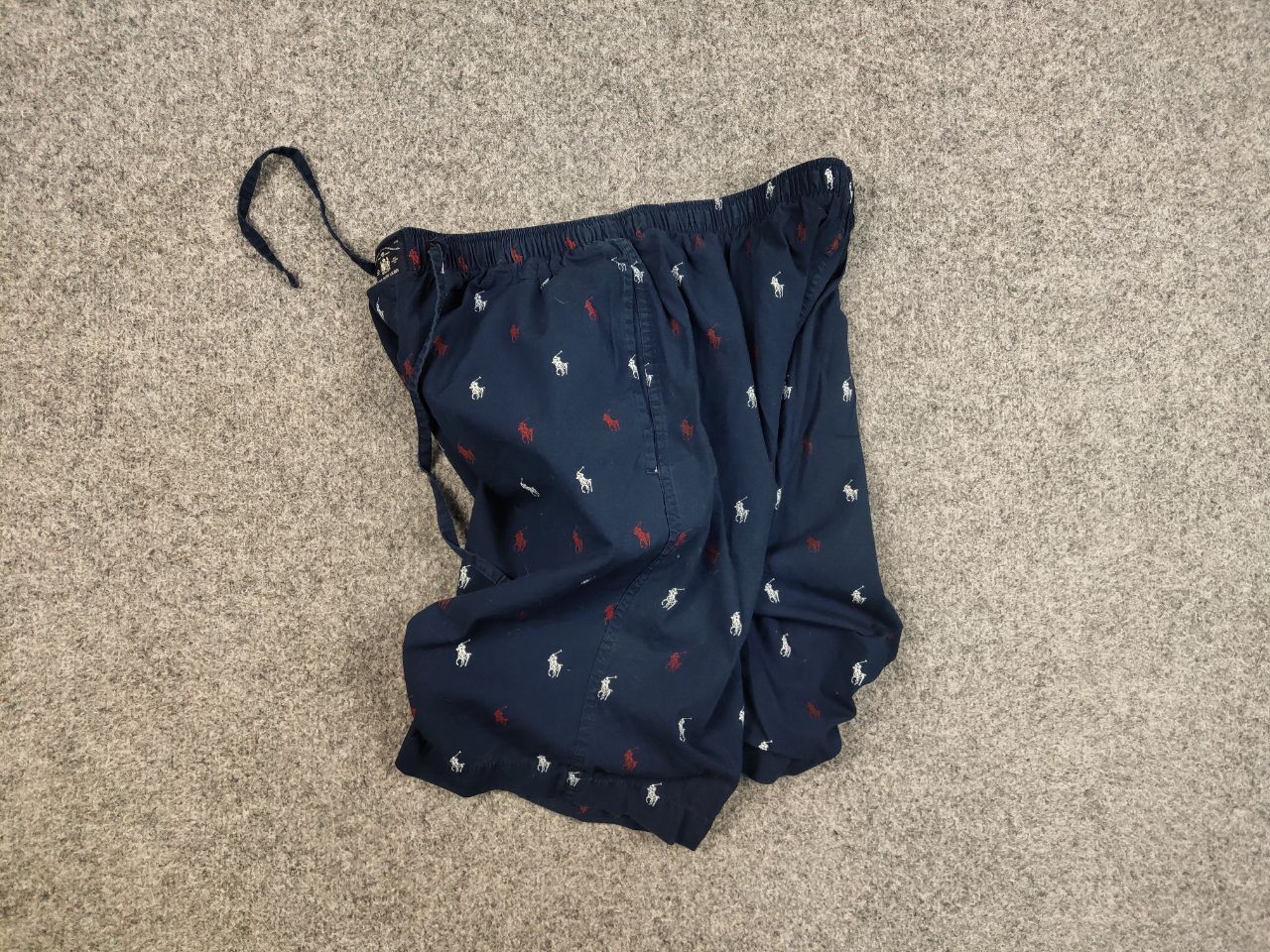 Polo Ralph Lauren Vintage Polo Ralph Lauren Light Blue Monogram Logo Shorts Size US 32 / EU 48 - 11 Thumbnail